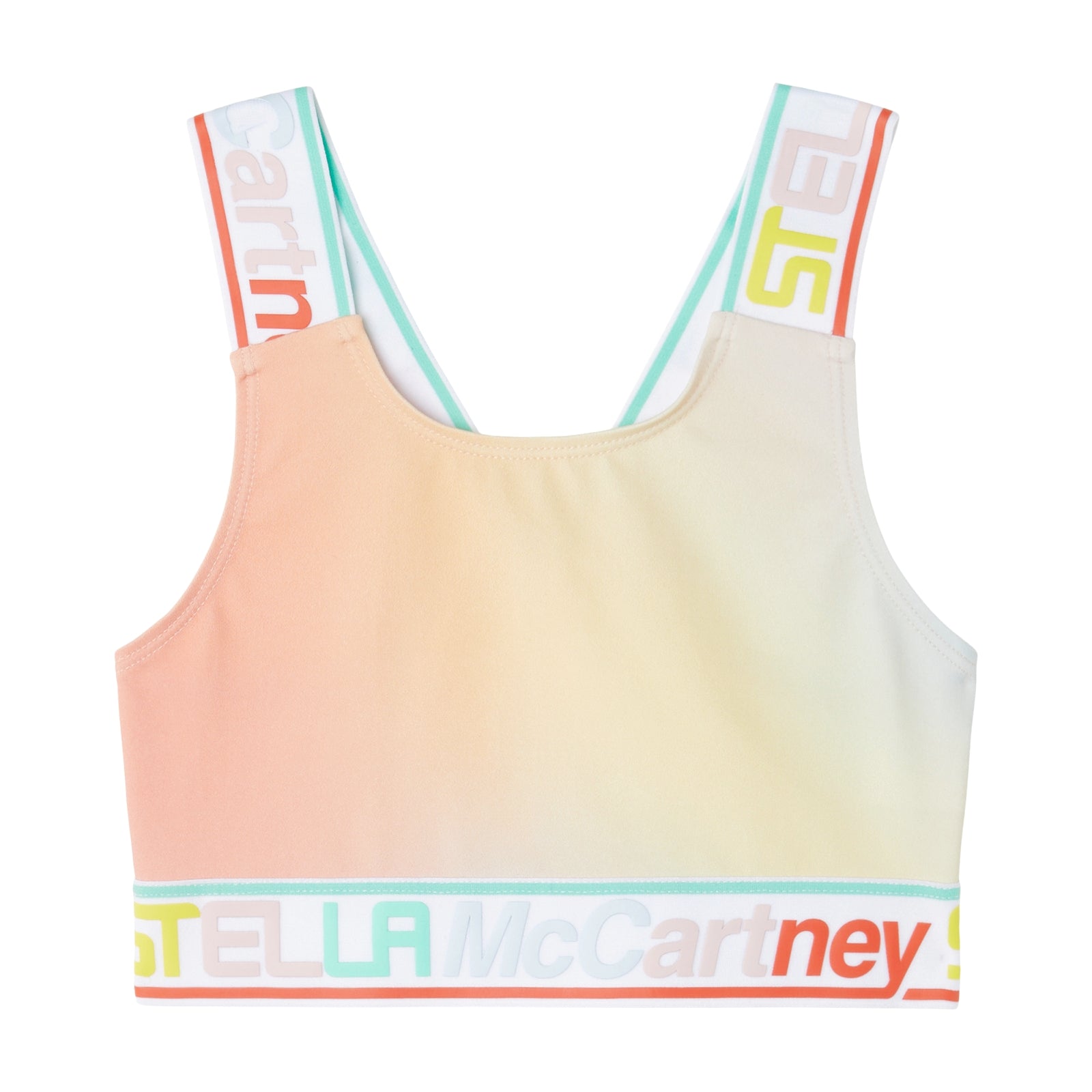 Girls Multicolor Sport Vest