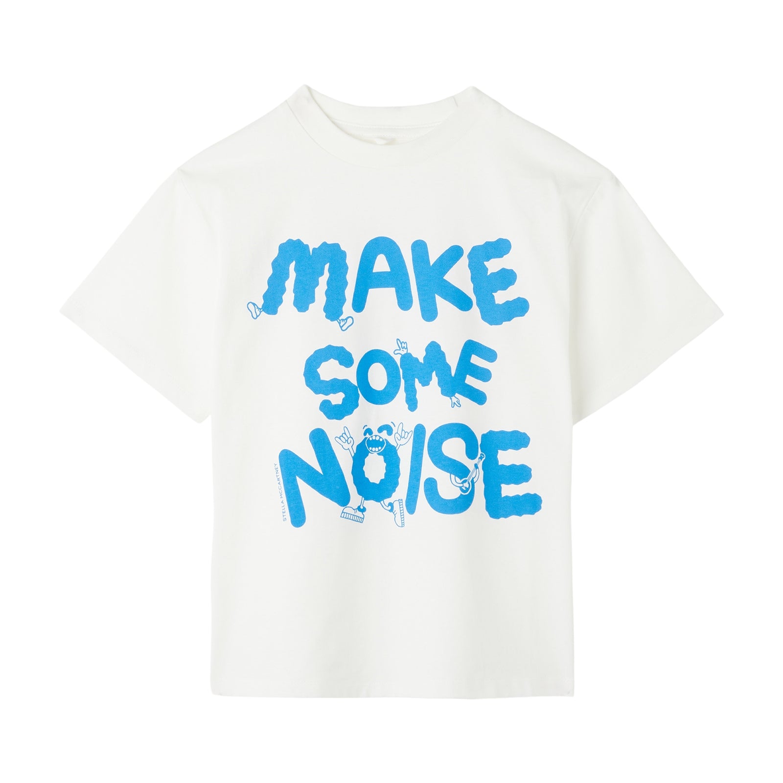 Boys White Logo Cotton T-Shirt