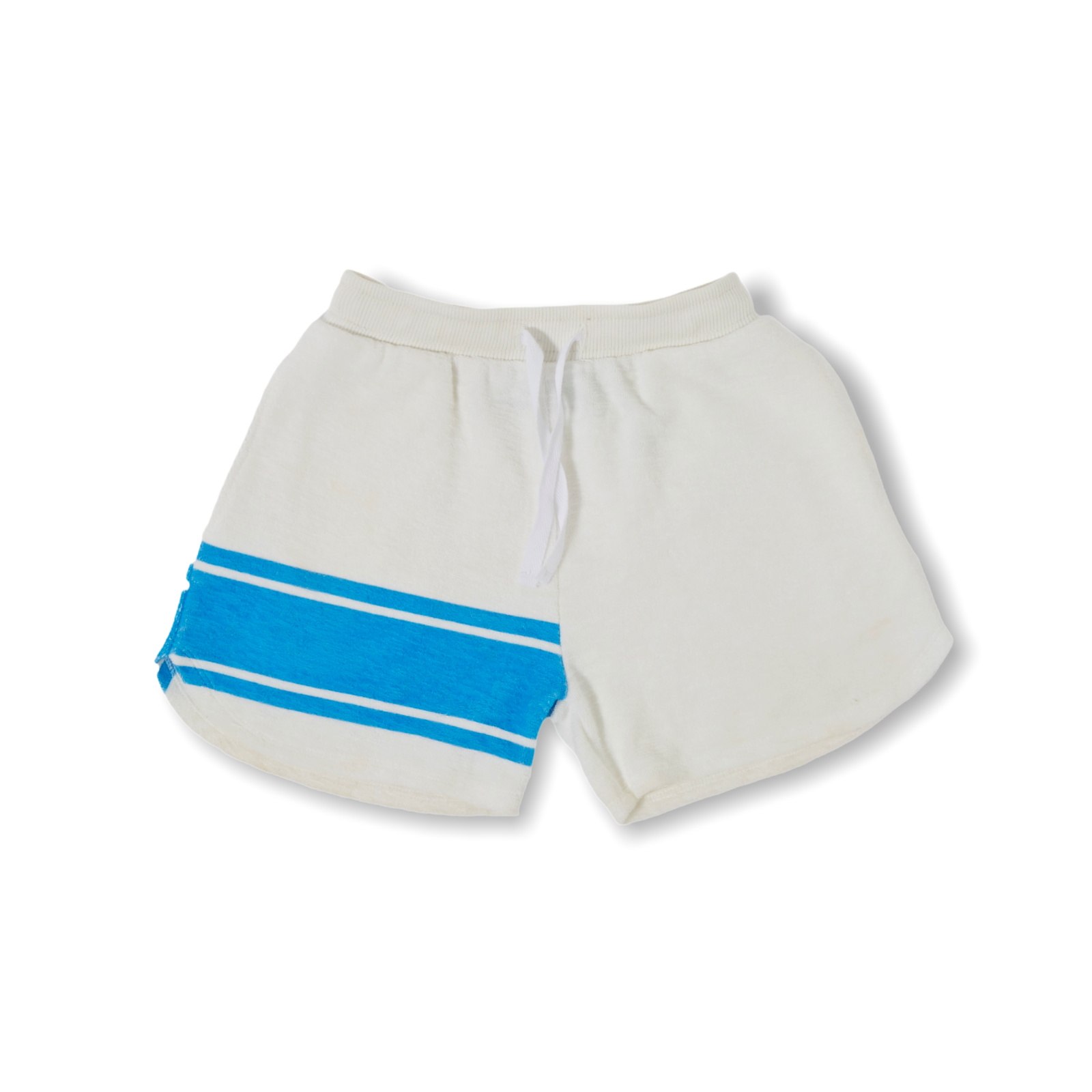 Boys & Girls White Cotton Shorts