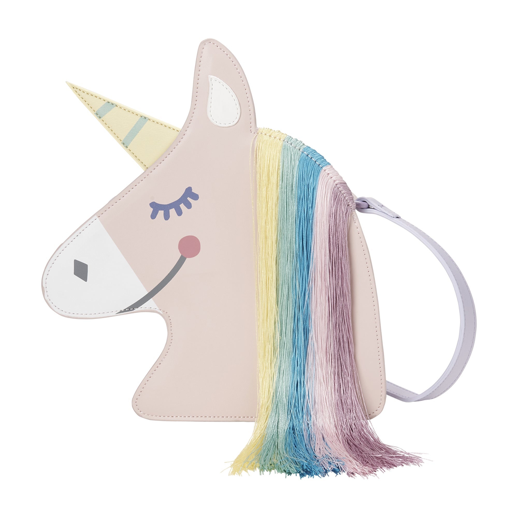 Girls Pink Unicorn Shoulder Bag