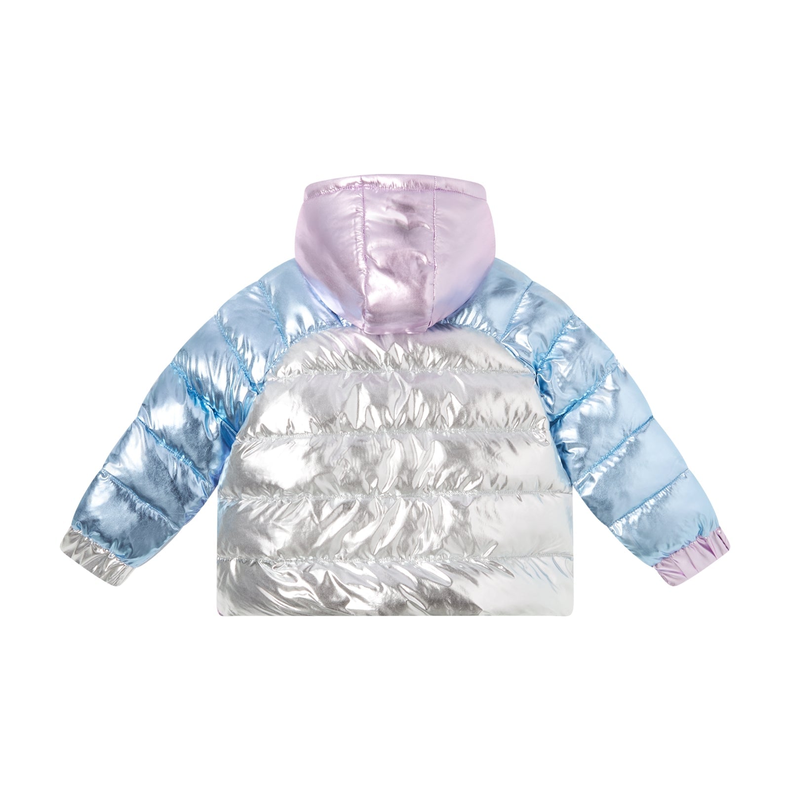 Girls Multicolor Padded Jacket