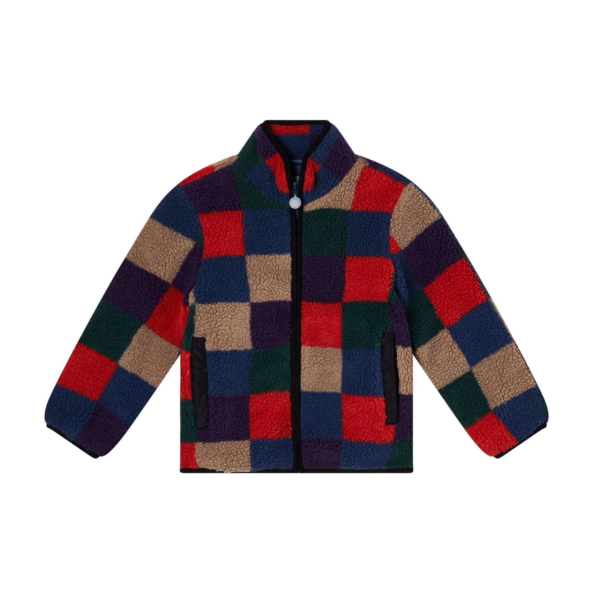 Boys Multicolor Check Jacket