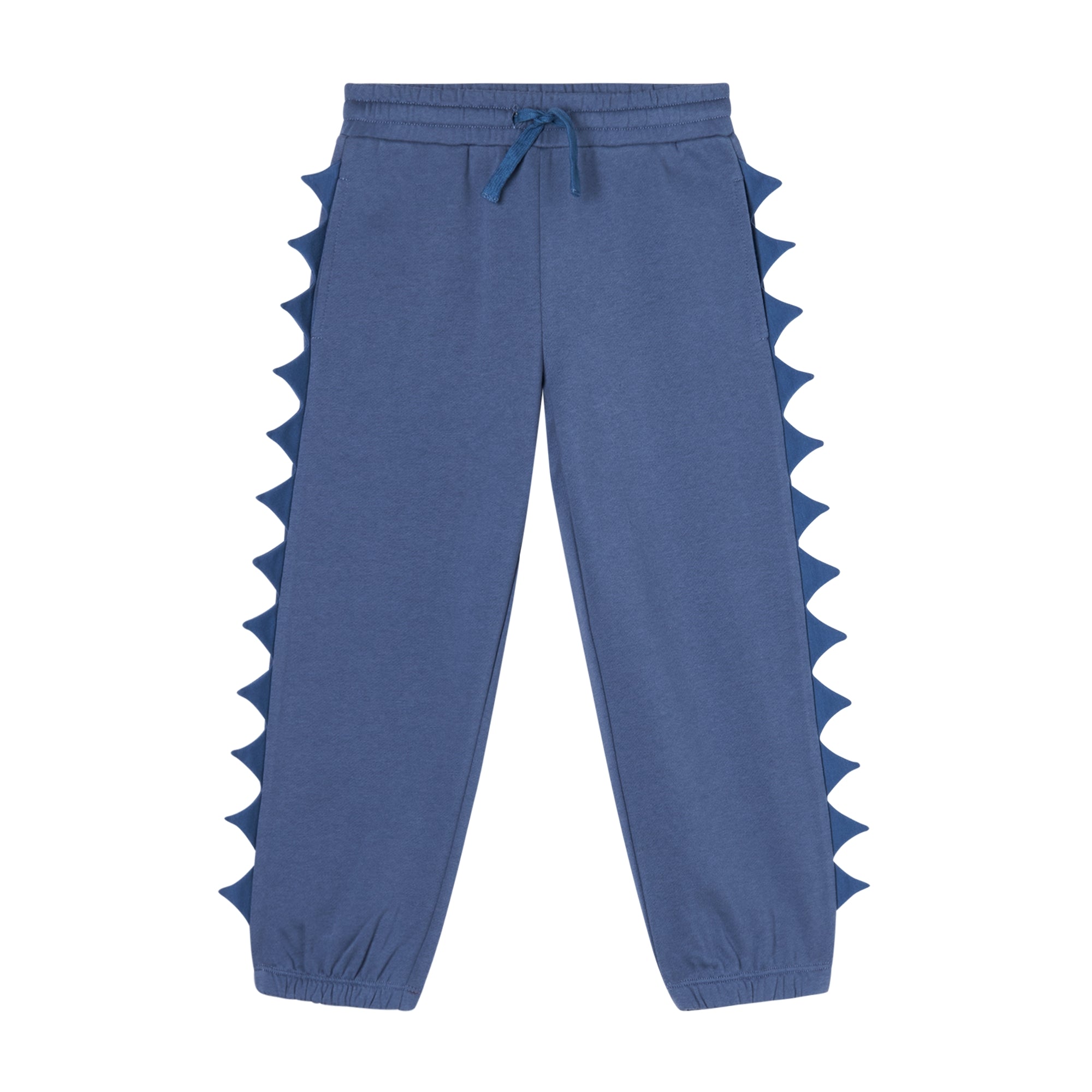 Boys Blue Cotton Trousers