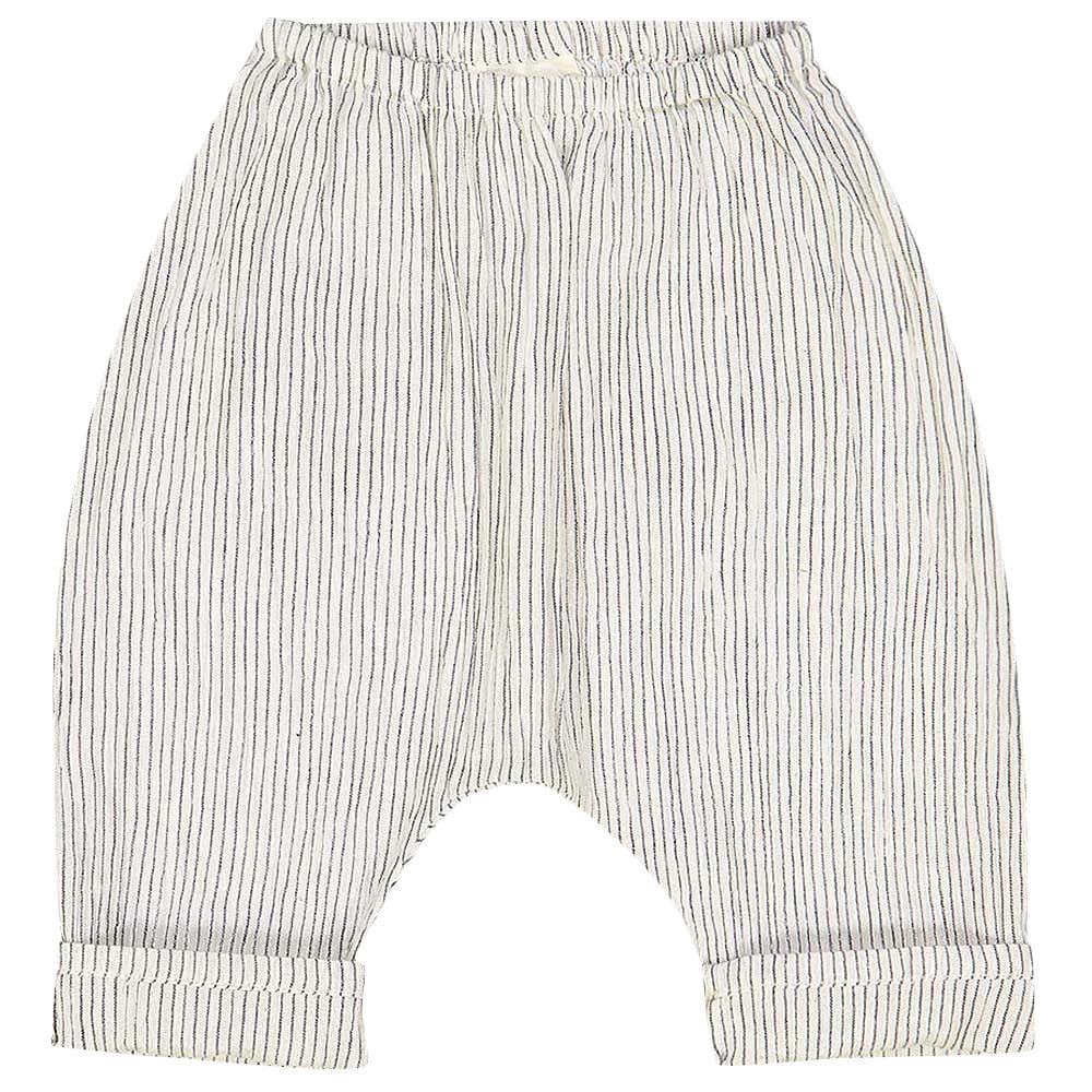 Baby Boys Striped Denim Trousers