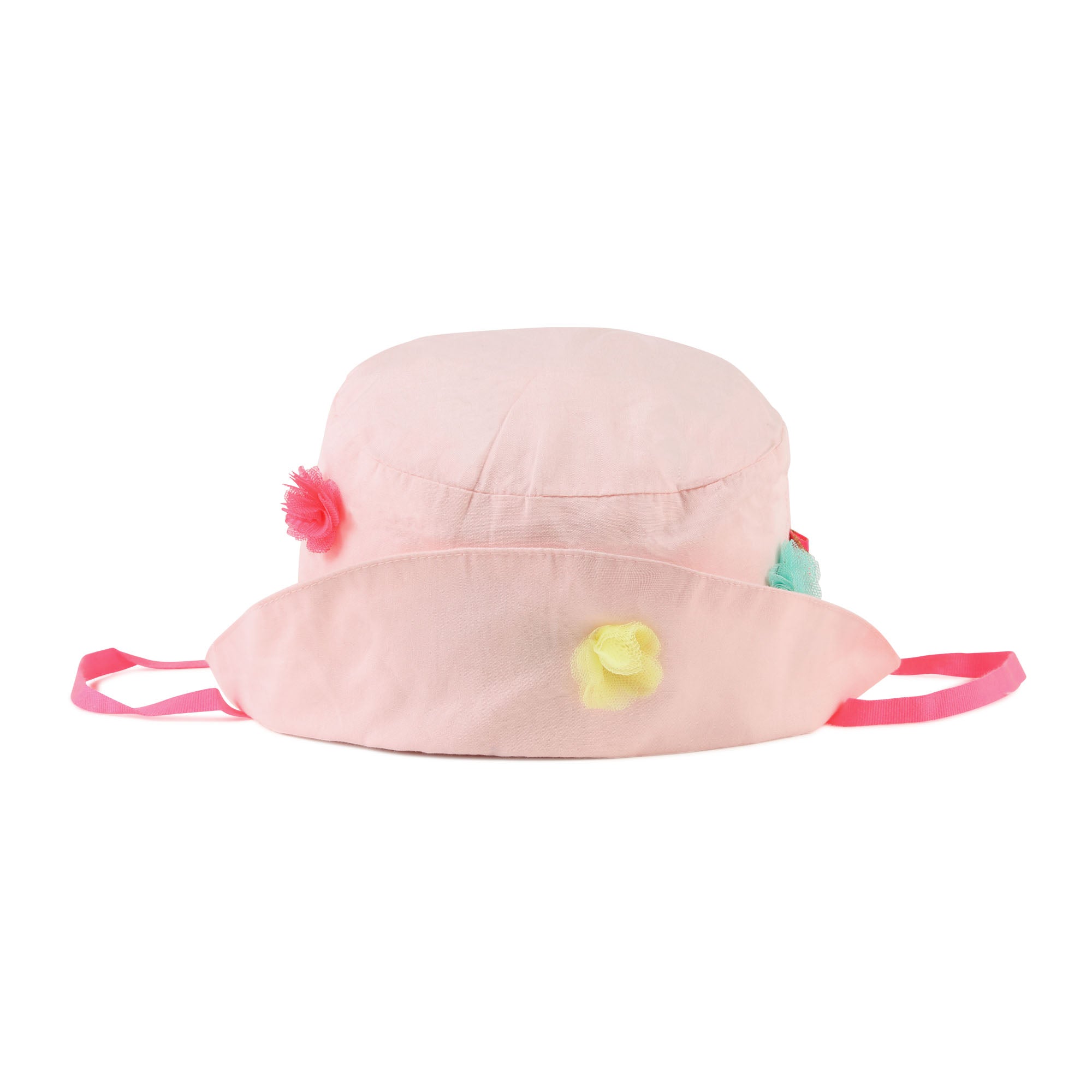 Baby Girls Pink Cotton Hat