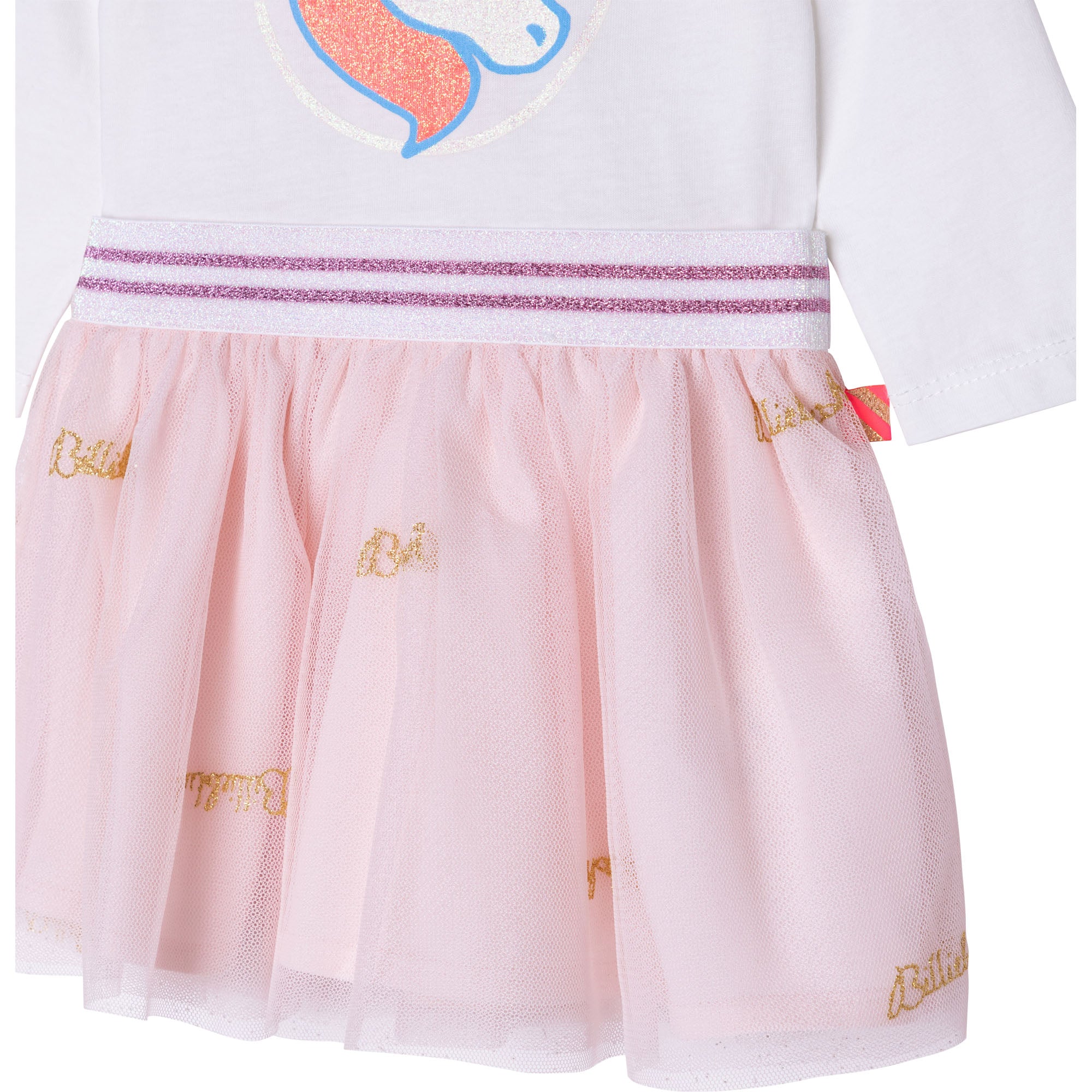 Baby Girls White Pattern Dress