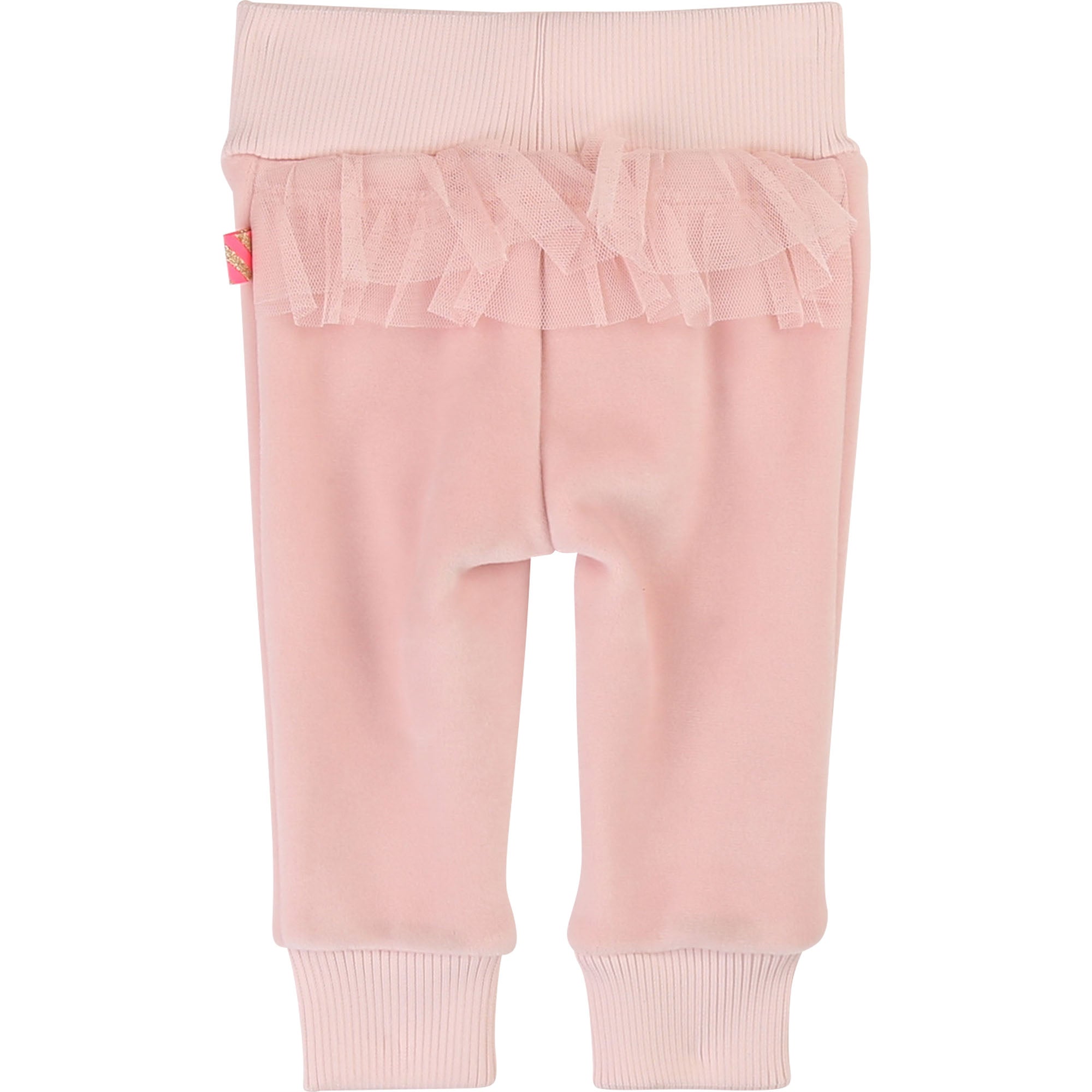 Baby Girls Pink Lace Trousers