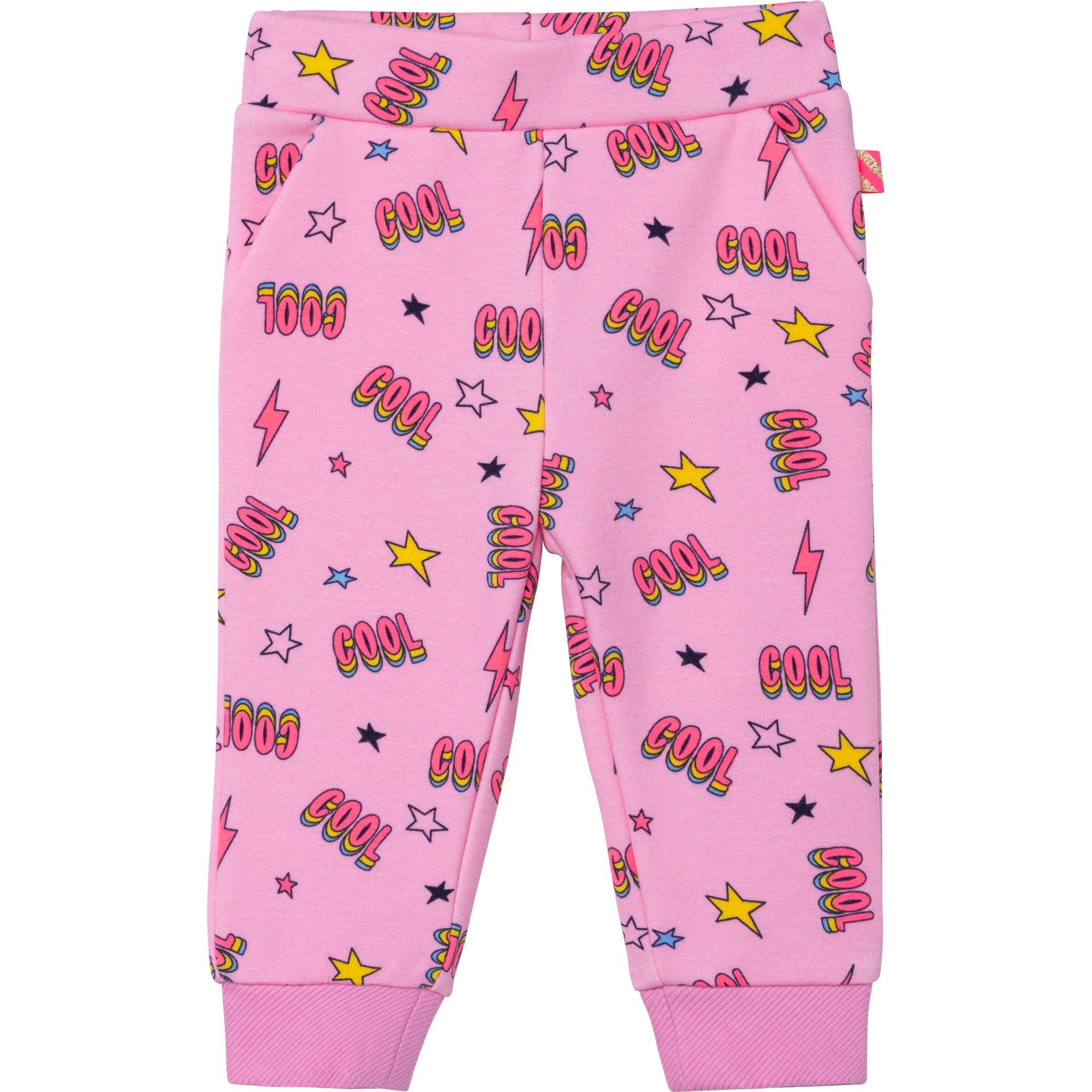 Baby Girls Pink Printing Trousers