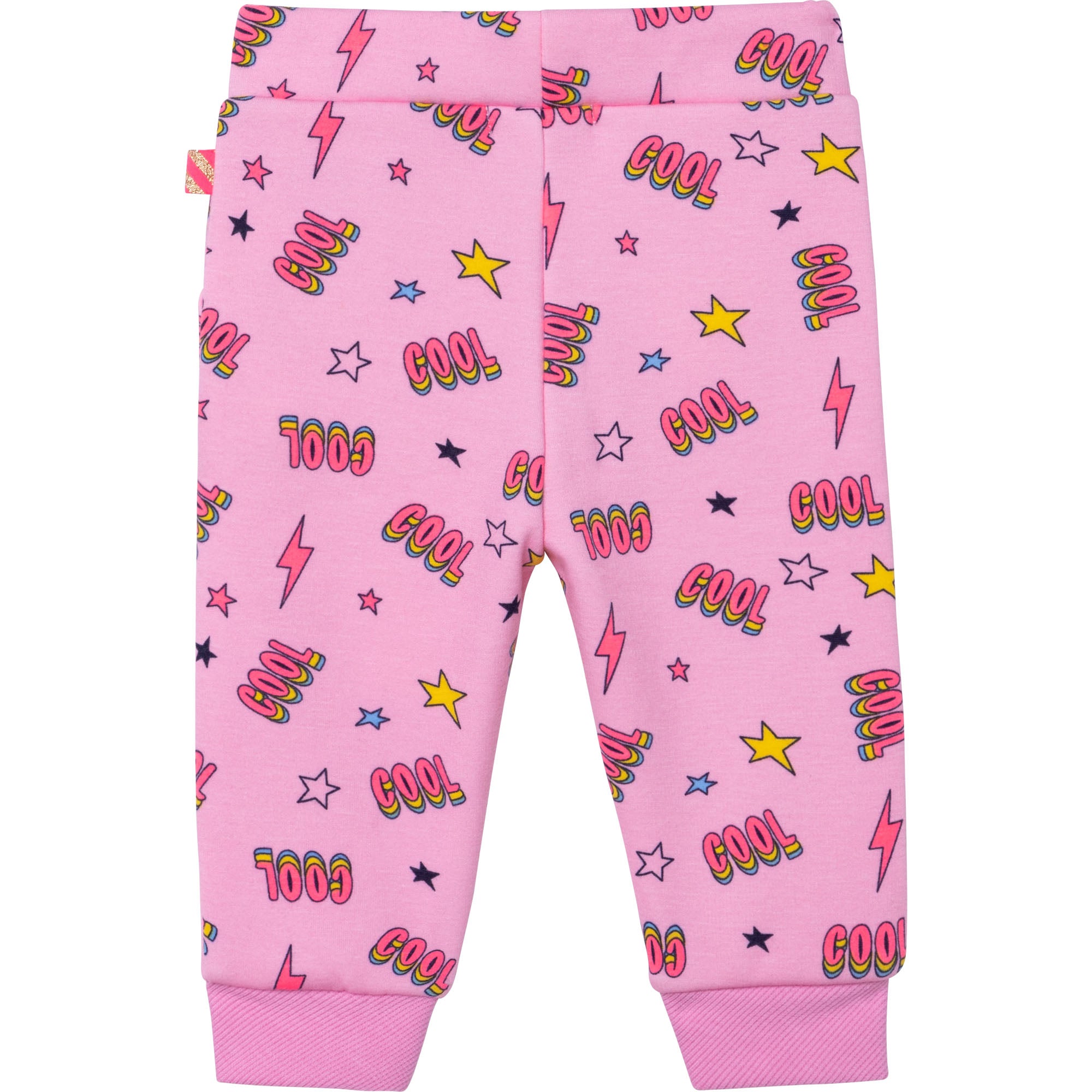 Baby Girls Pink Printing Trousers