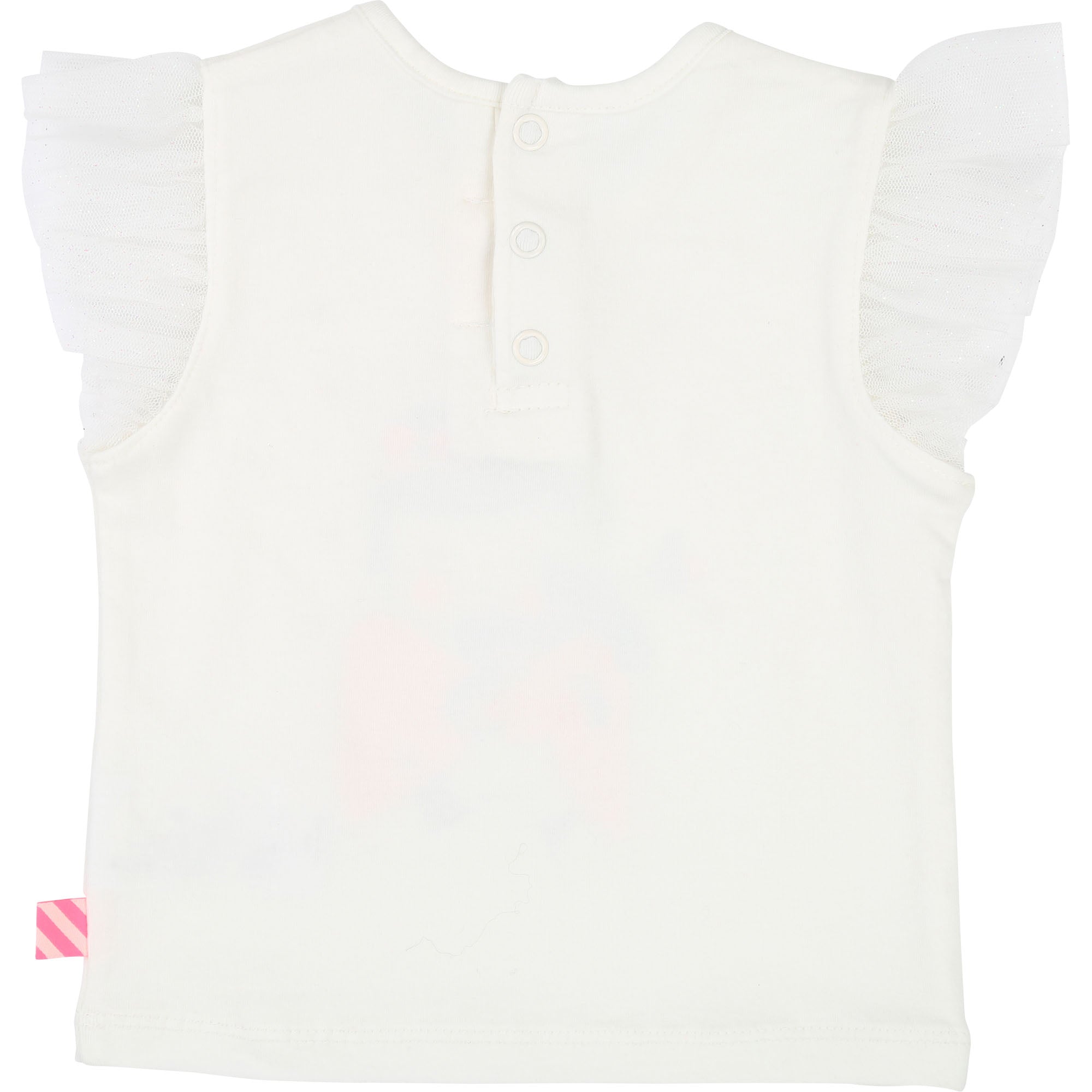 Baby Girls Rice White Cotton T-shirt