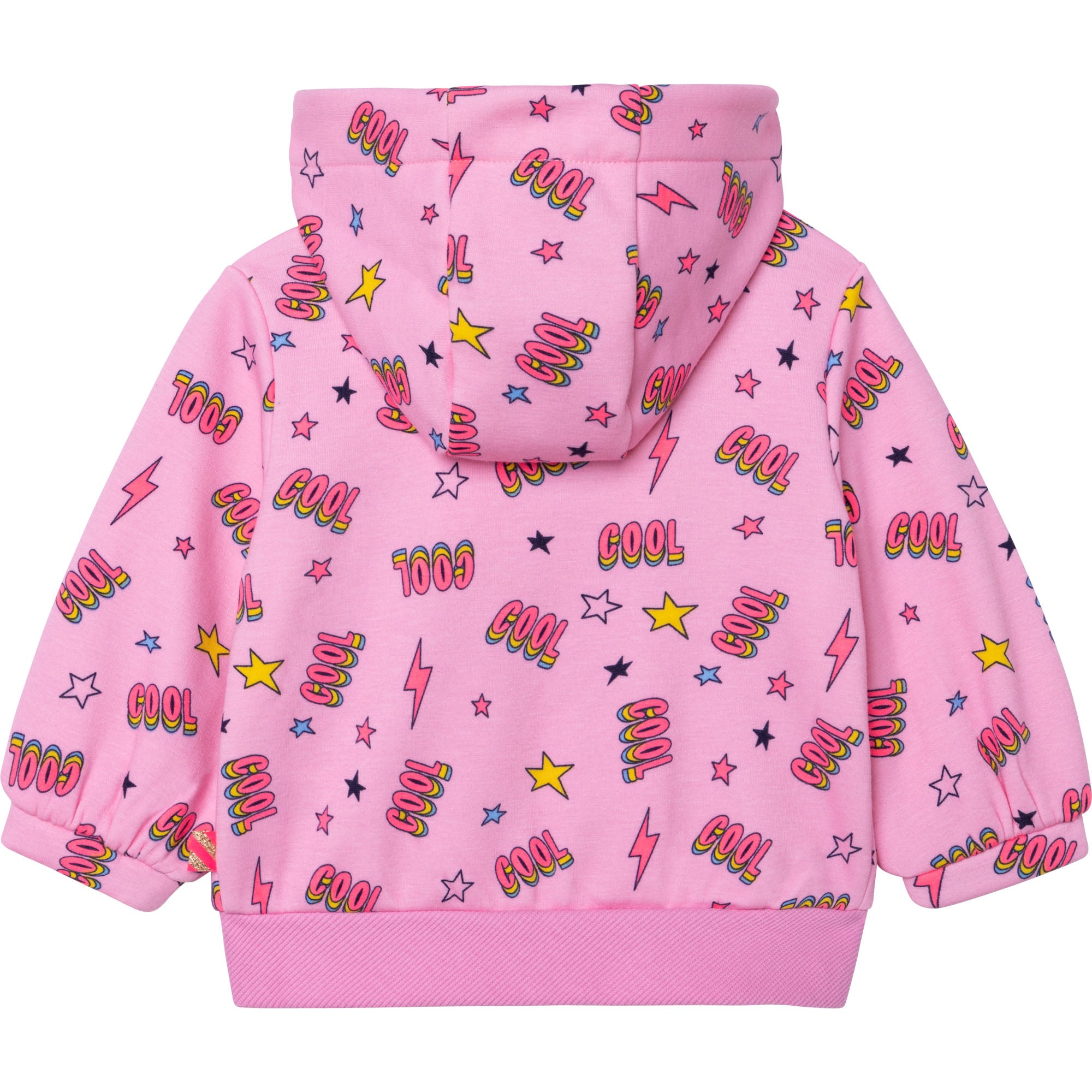 Baby Girls Pink Printing Cardigan