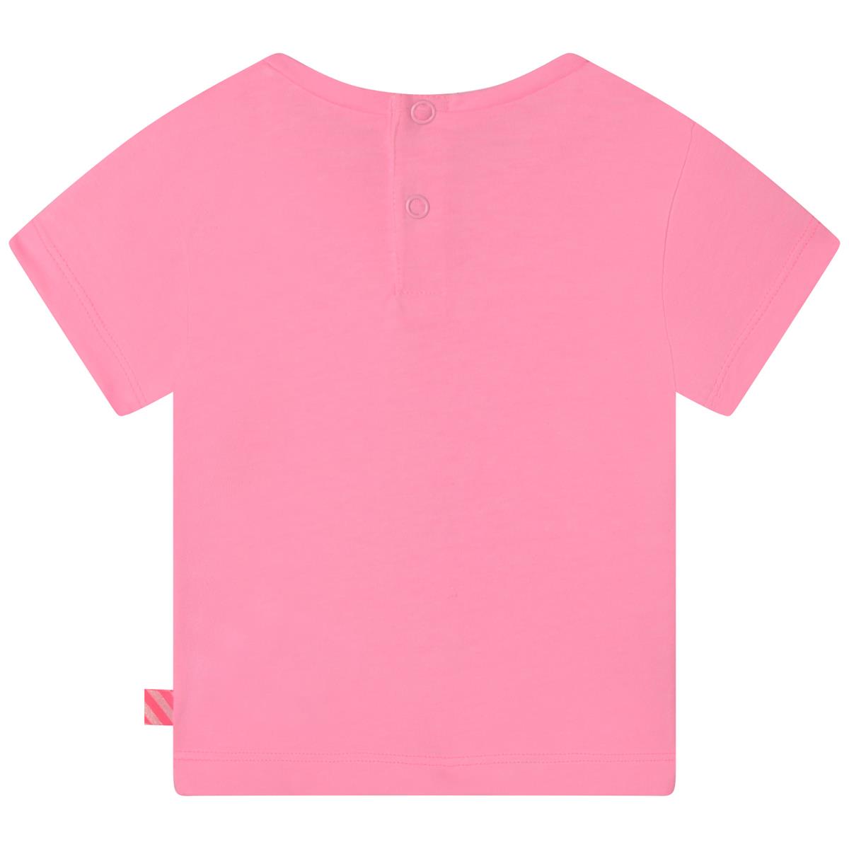 Baby Girls Pink Heart T-Shirt