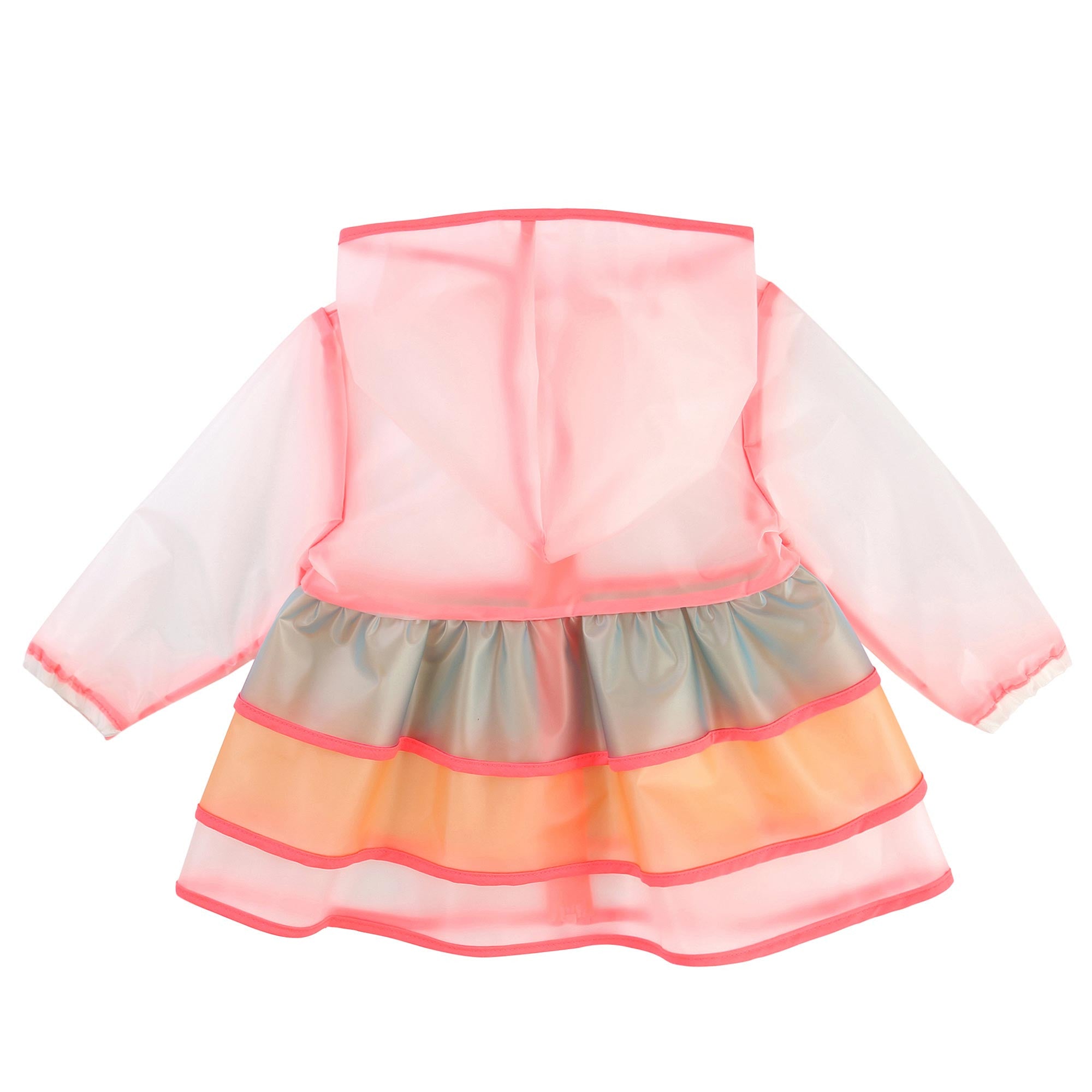 Baby Girls Pink Raincoat