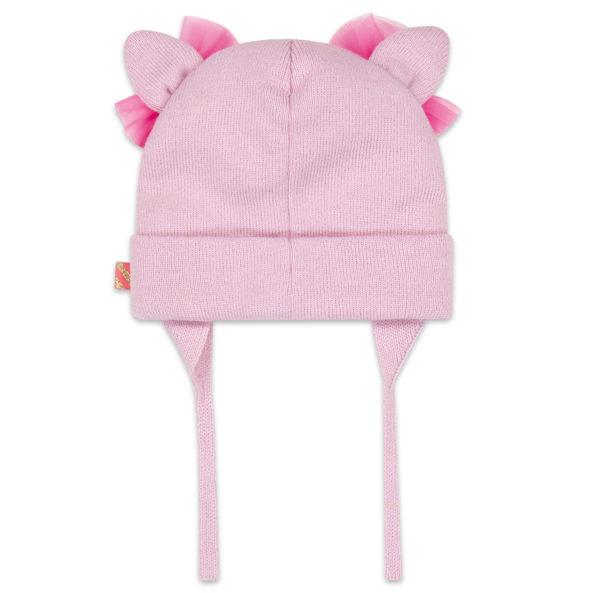 Girls Pink Hat & Scarf Set