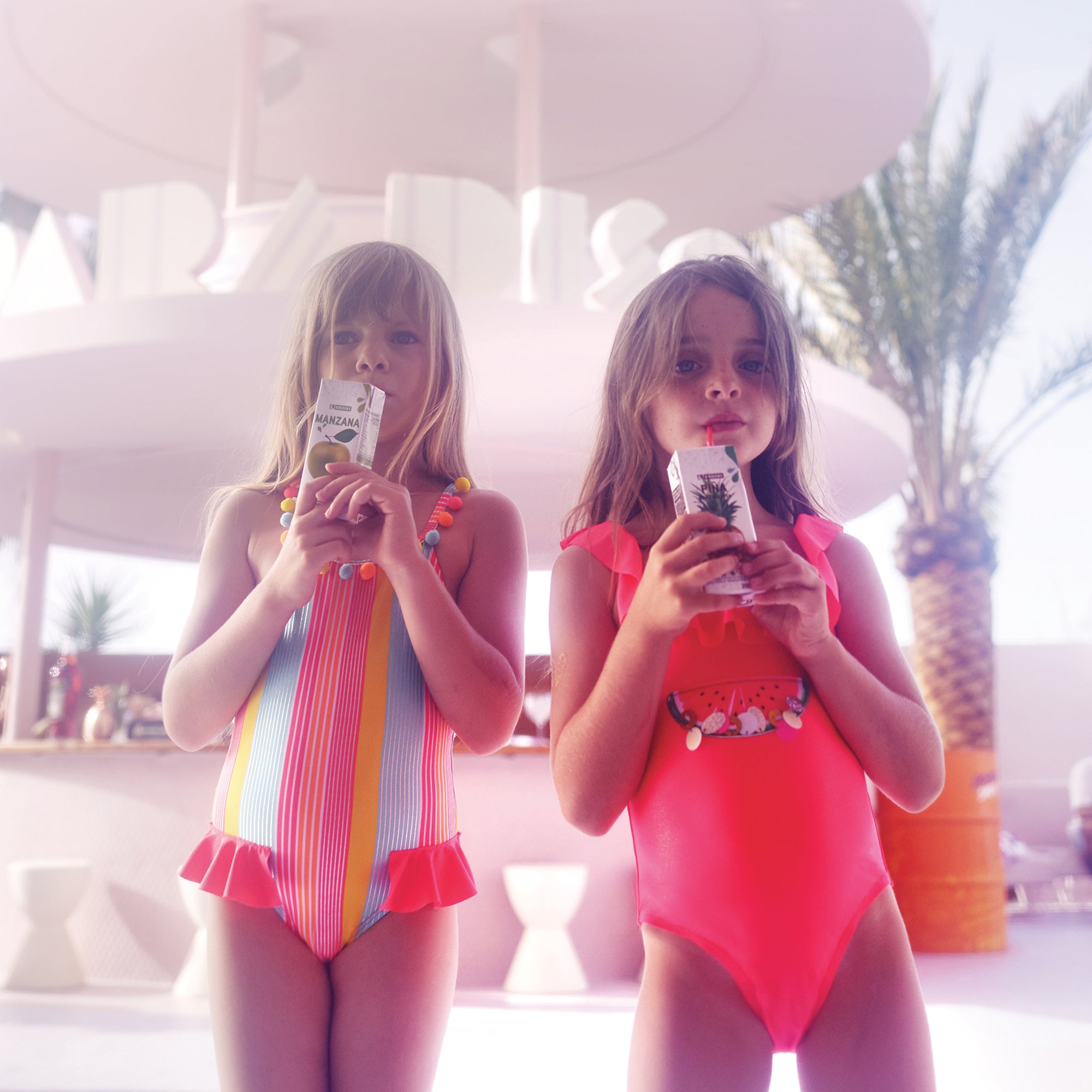 Girls Chromatic Swimsuit