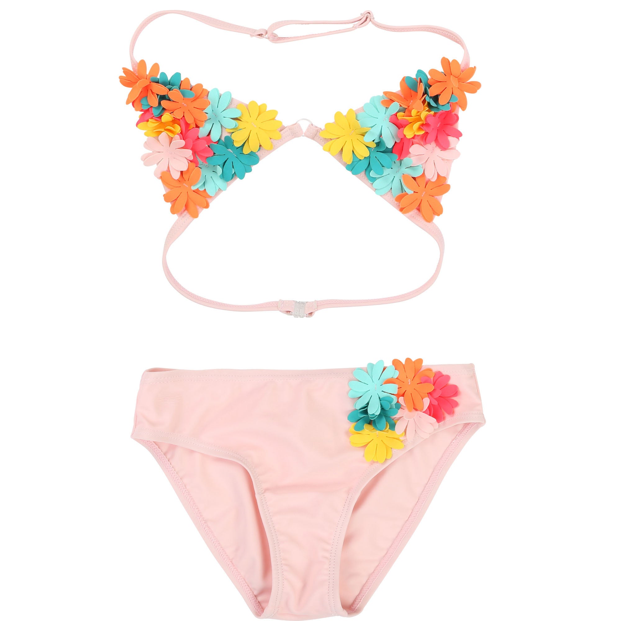 Girls Pink Nymphea Swimsuit