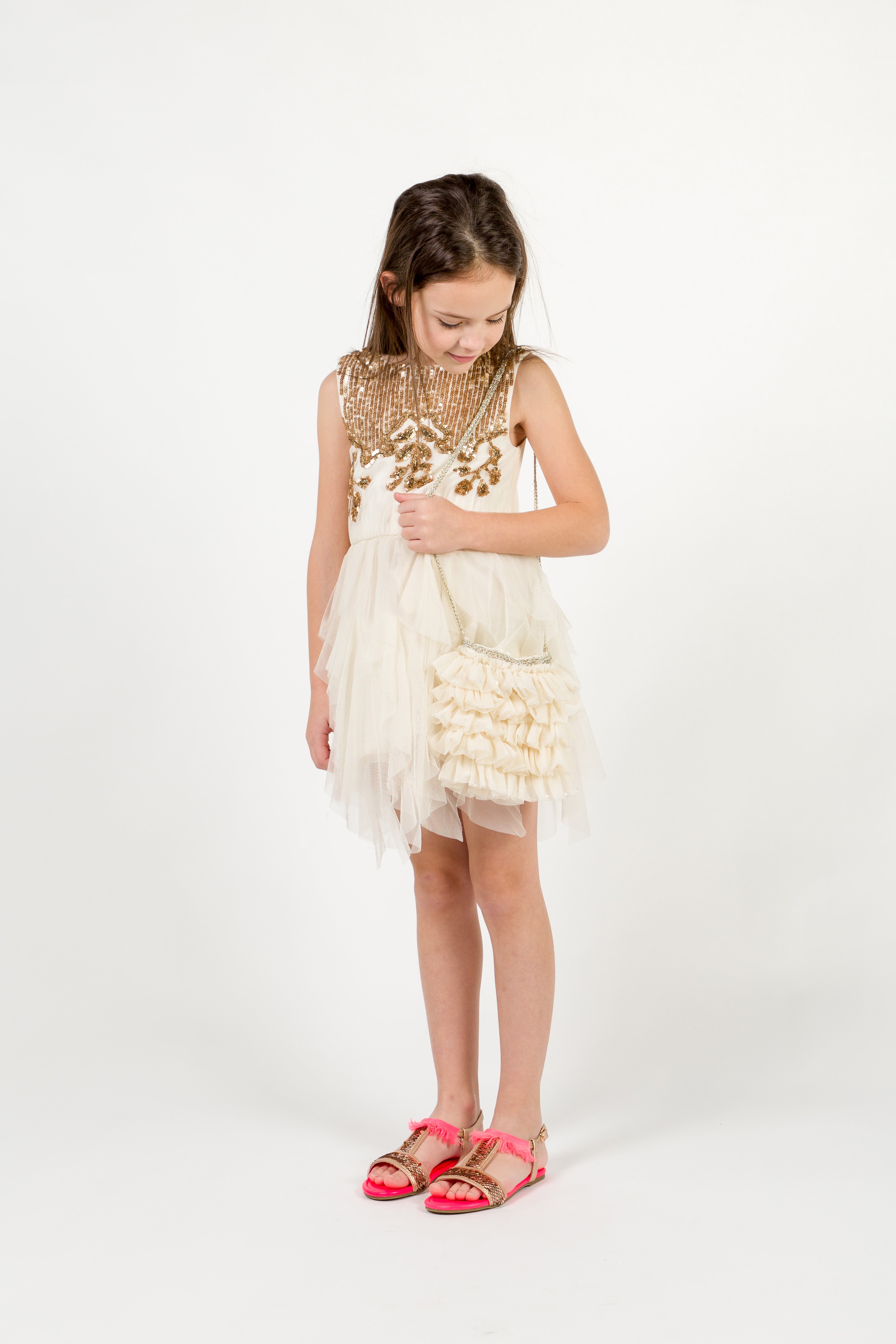 Girls Rice White Bag