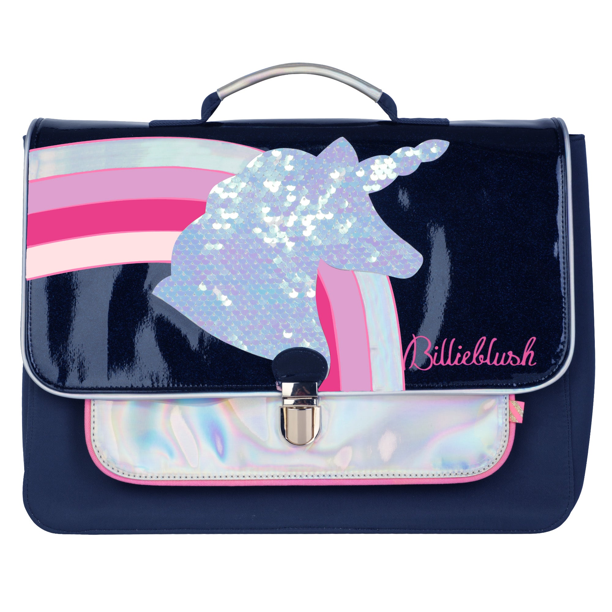 Girls Dark Blue Backpack