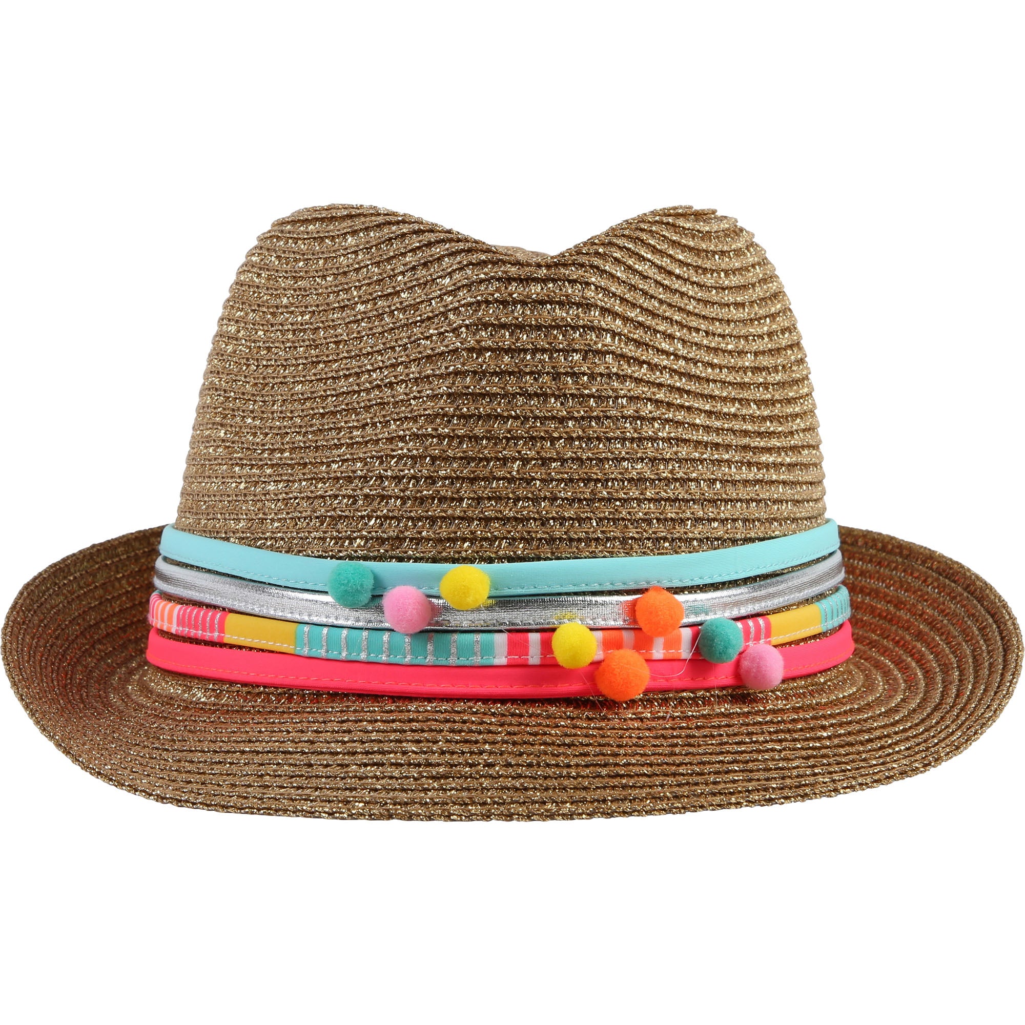 Girls Sun Hat With Chromatic Rope