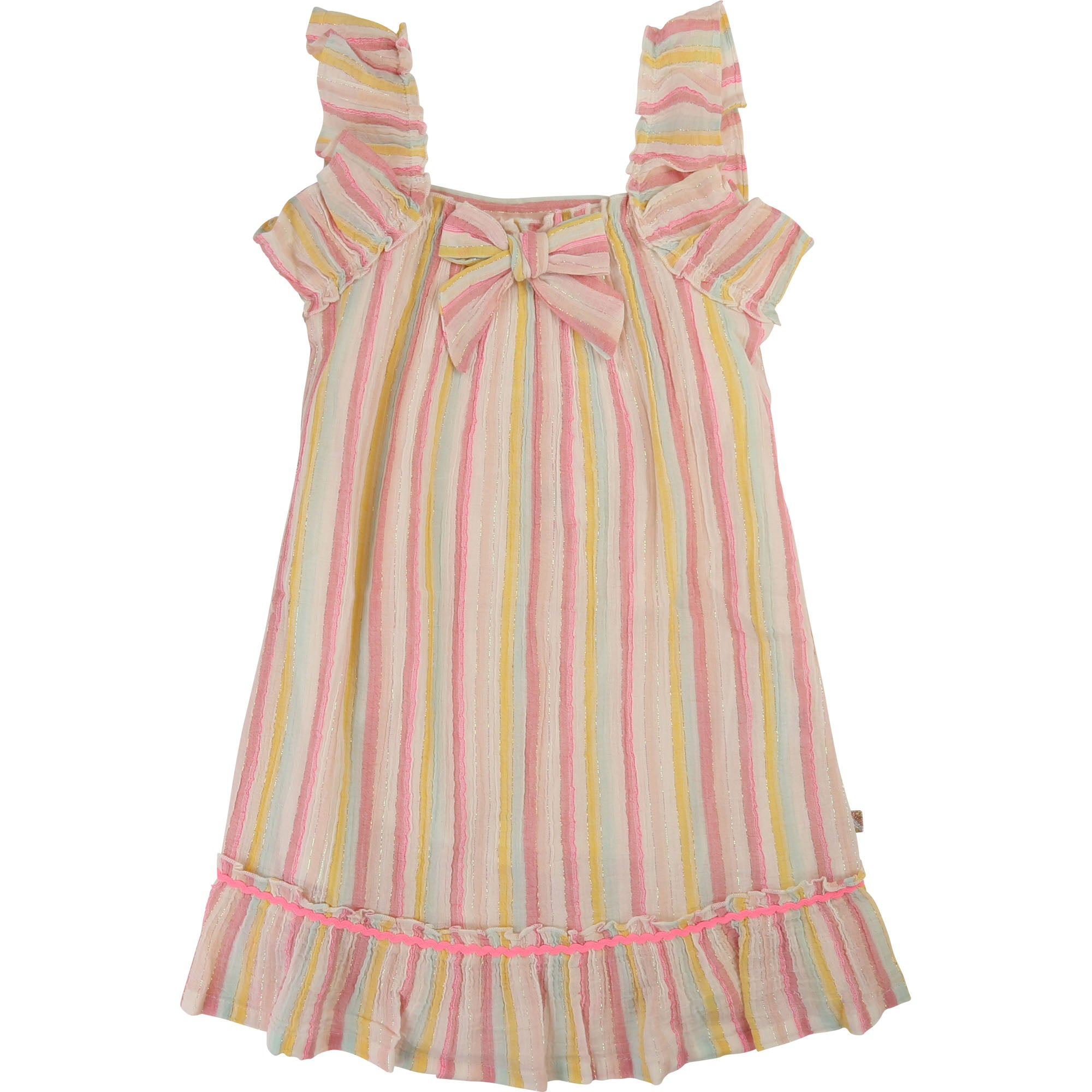 Girls Chromatic Striped Dress