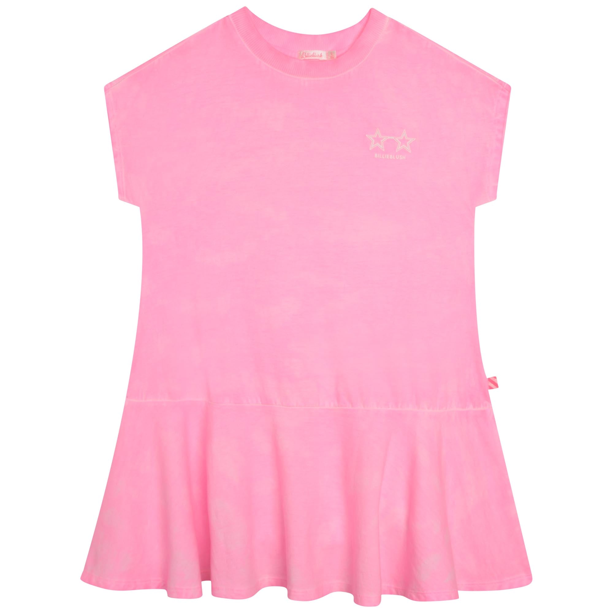 Girls Pink Cotton Dress