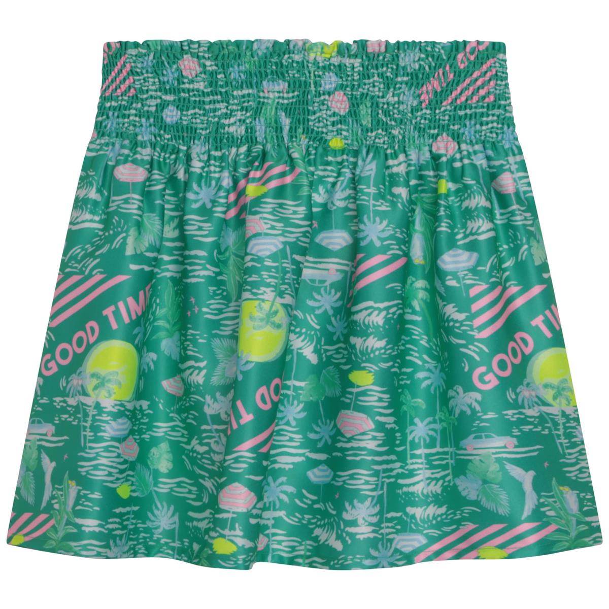 Girls Green Skirt