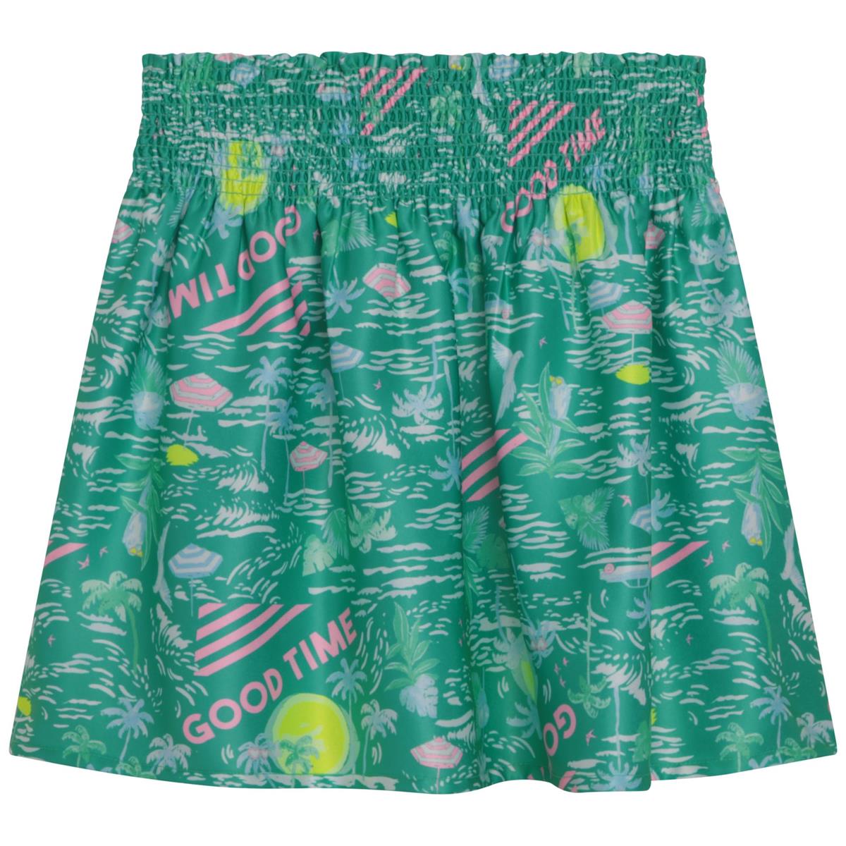 Girls Green Skirt