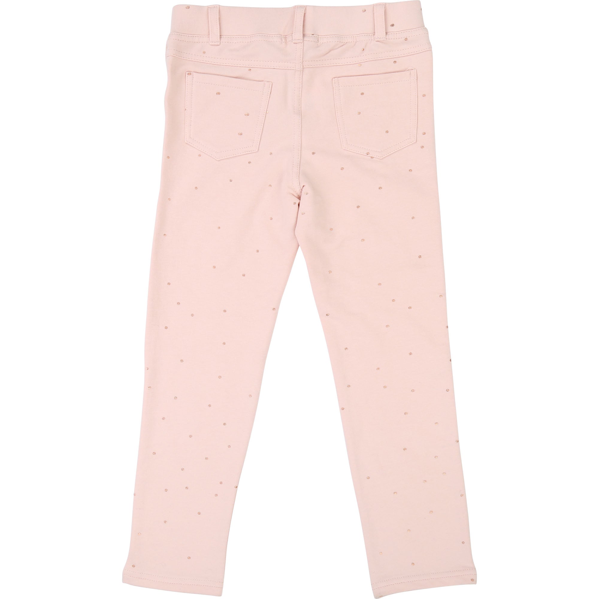 Girls Pink Cotton Trousers