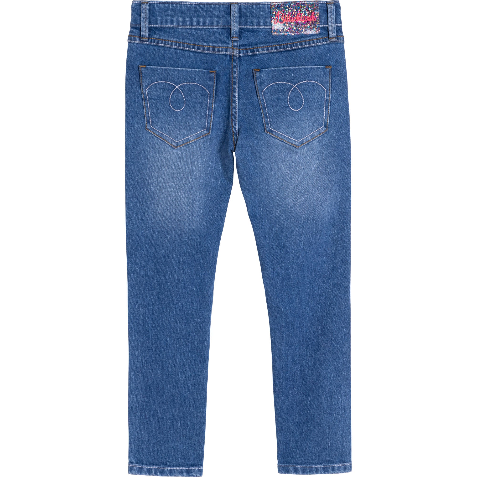 Girls Blue Denim Trousers