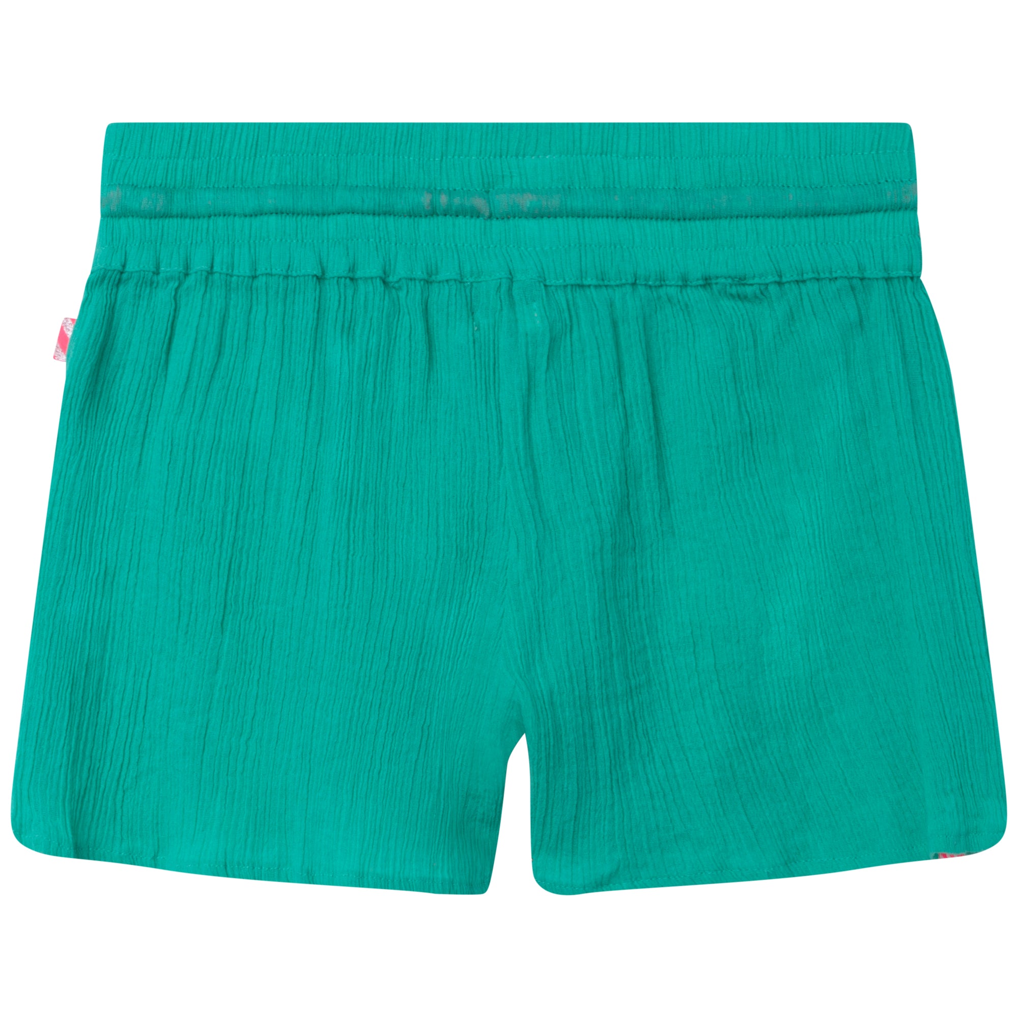 Boys & Girls Green Cotton Shorts