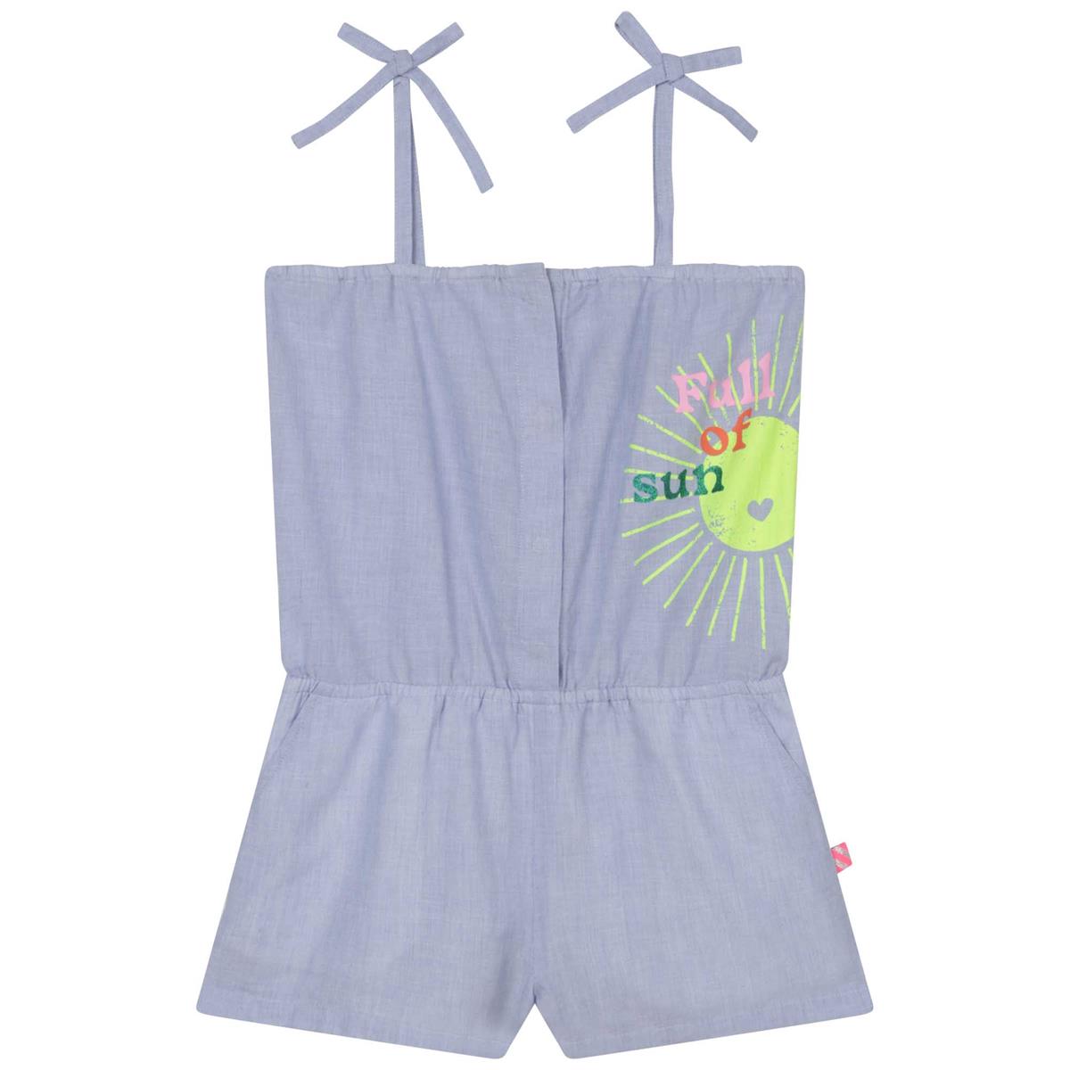Girls Blue Jumpsuit