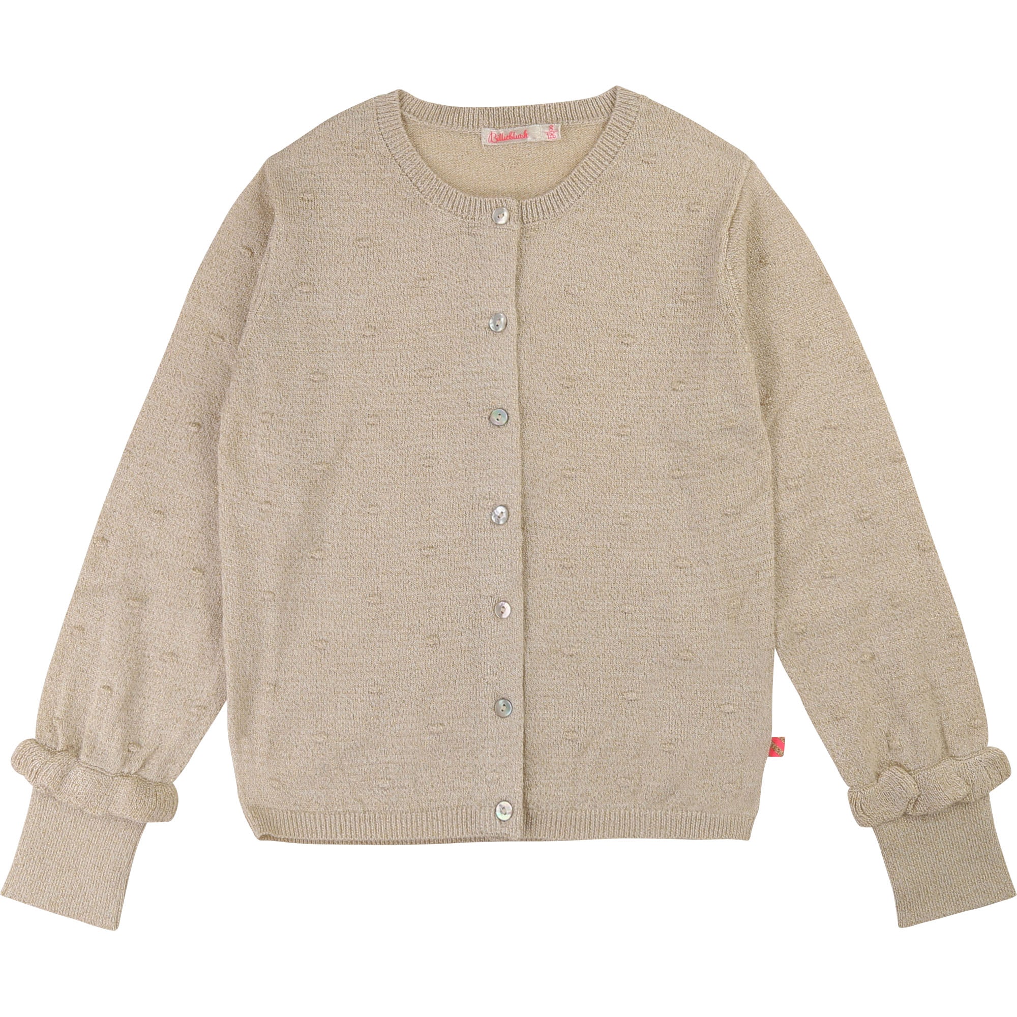 Girls Khaki Cardigan