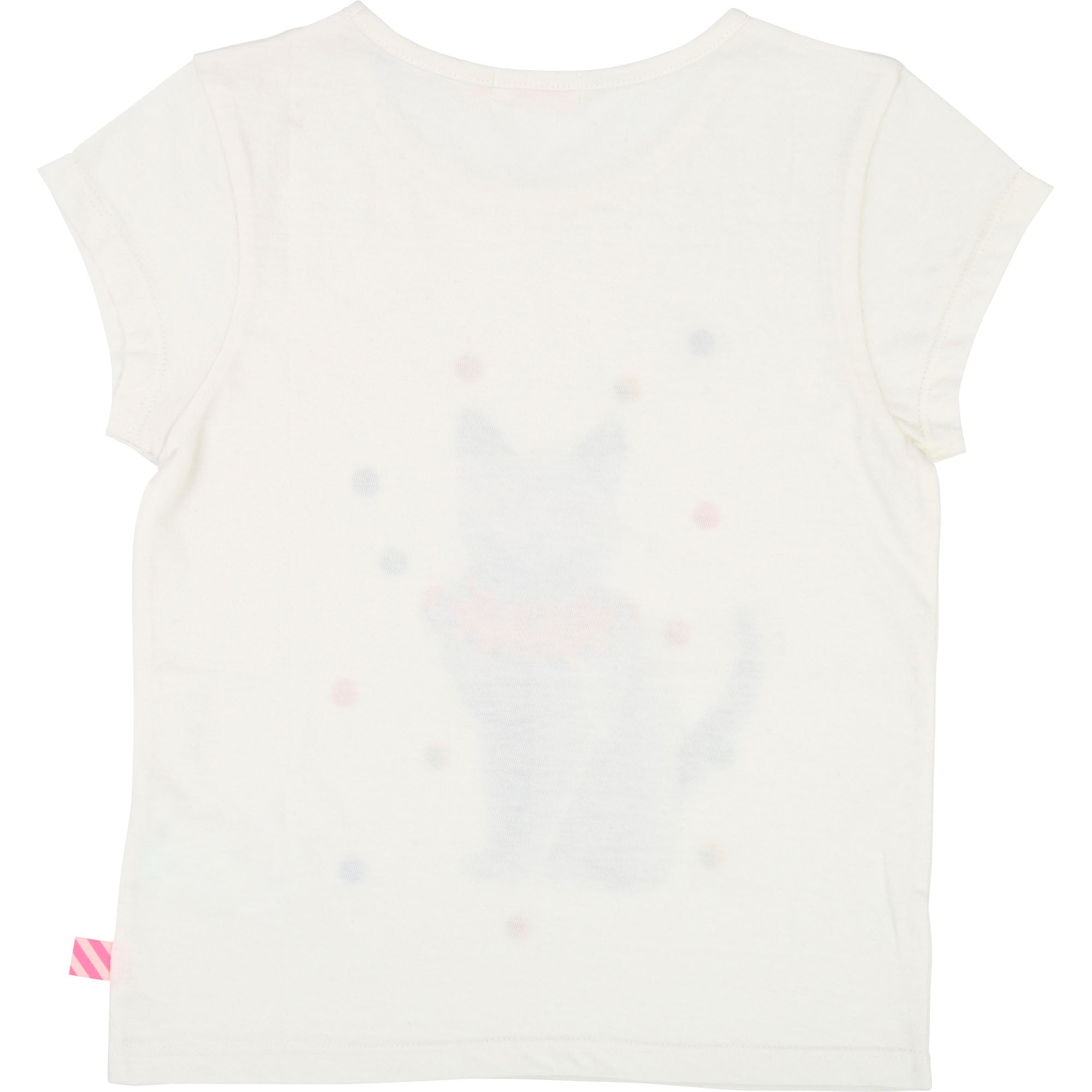 Girls Rice White Cat T-shirt