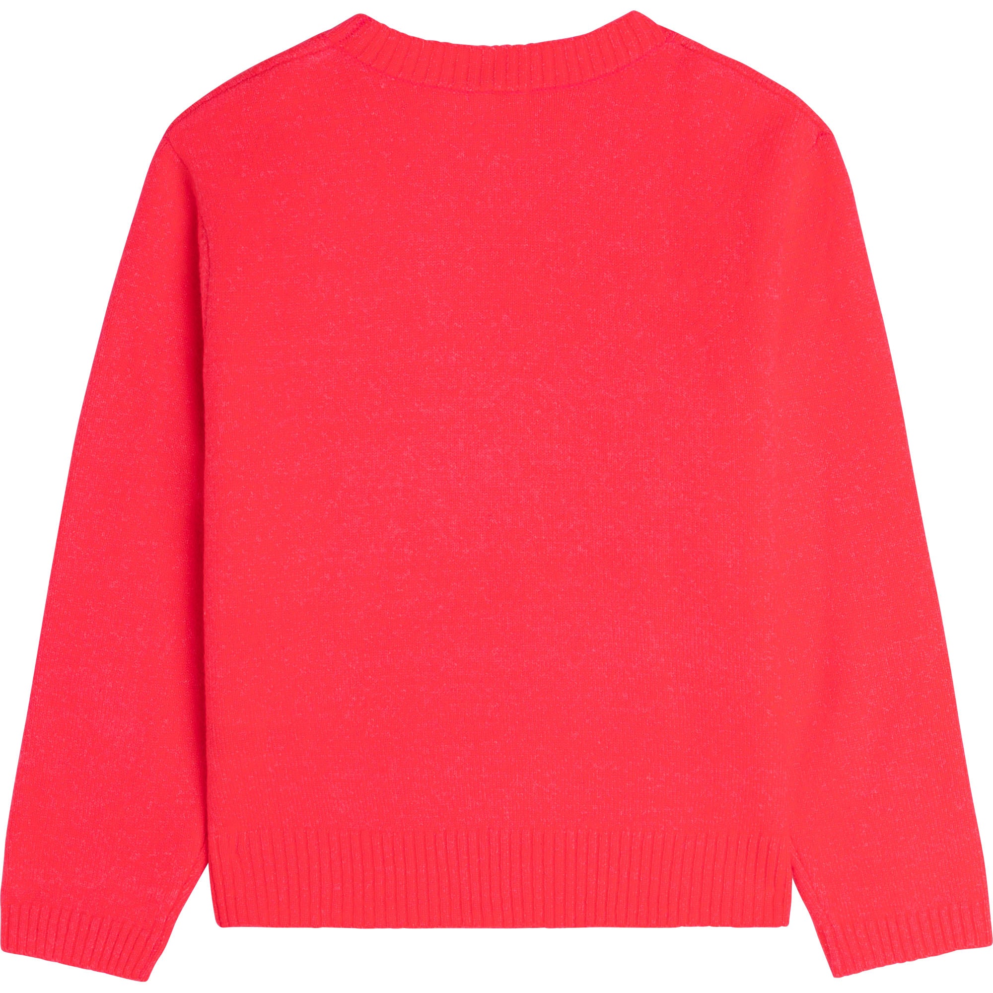 Girls Pink Glitter Sweater