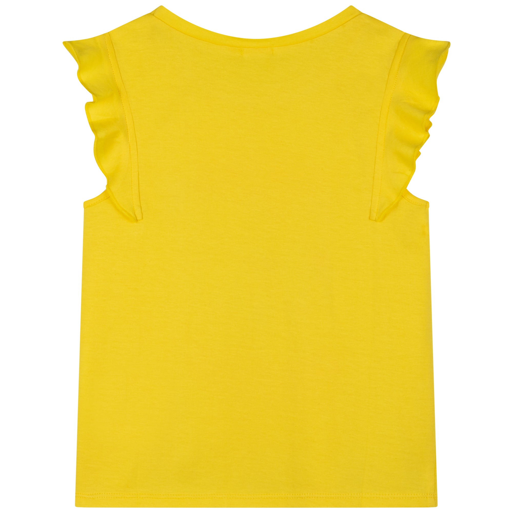 Girls Yellow Logo T-Shirt