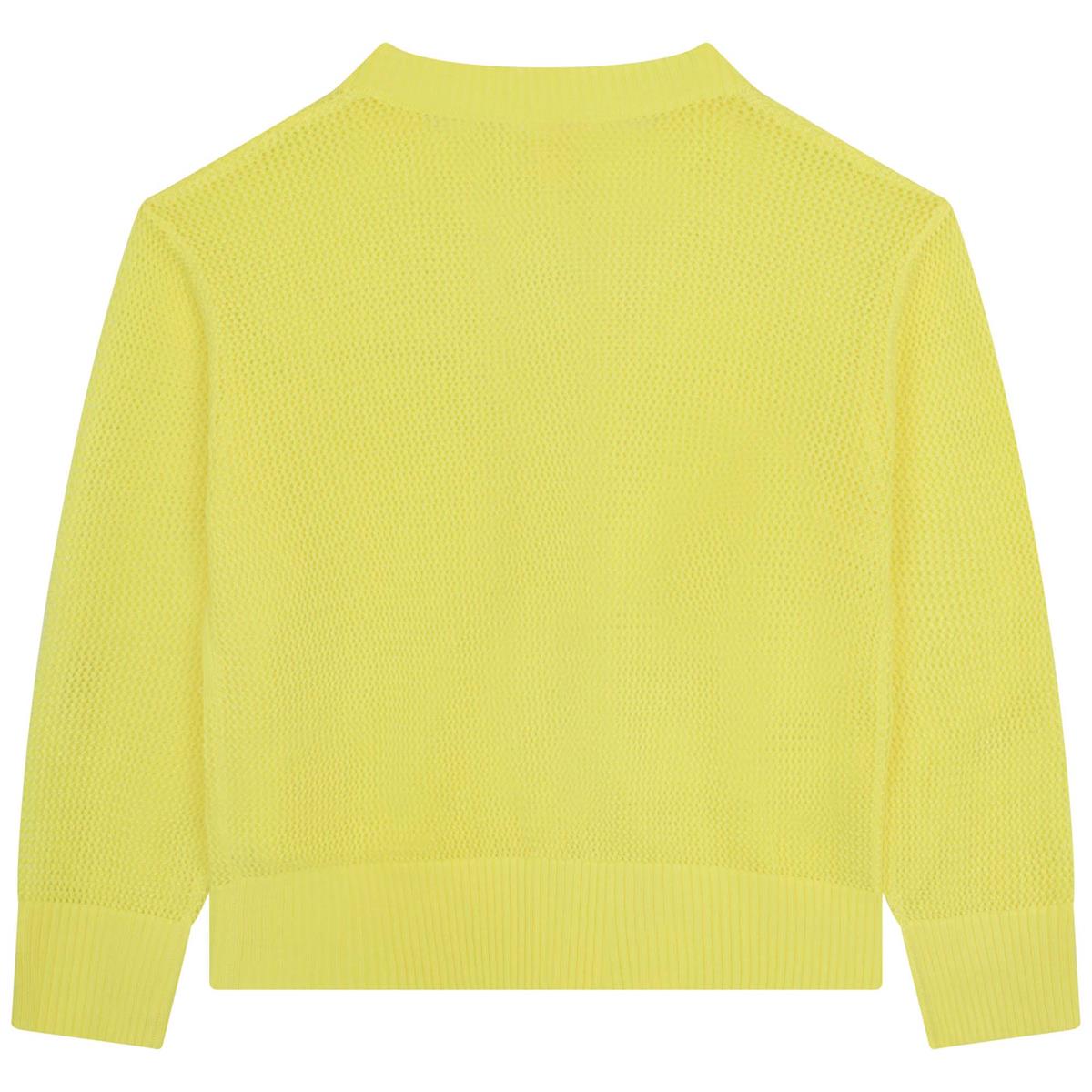 Girls Yellow Cardigan