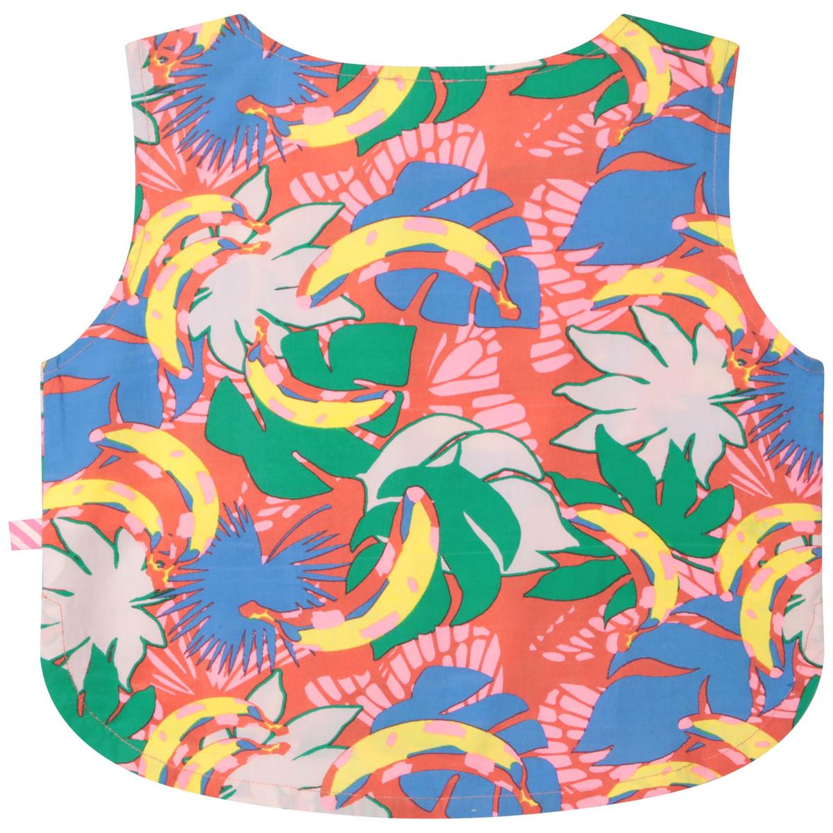 Girls Multicolor Printed Top