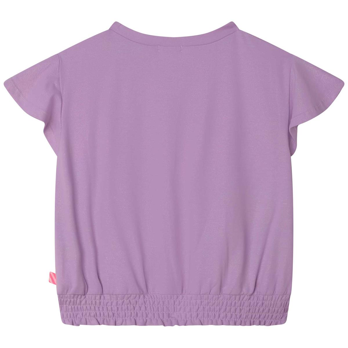 Girls Purple Logo T-Shirt