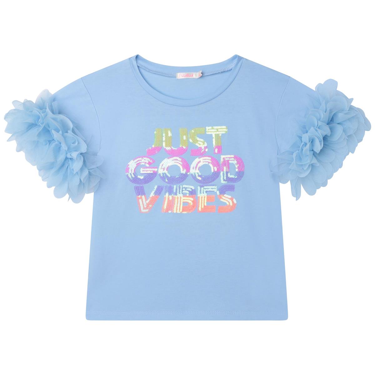 Girls Blue Logo T-Shirt