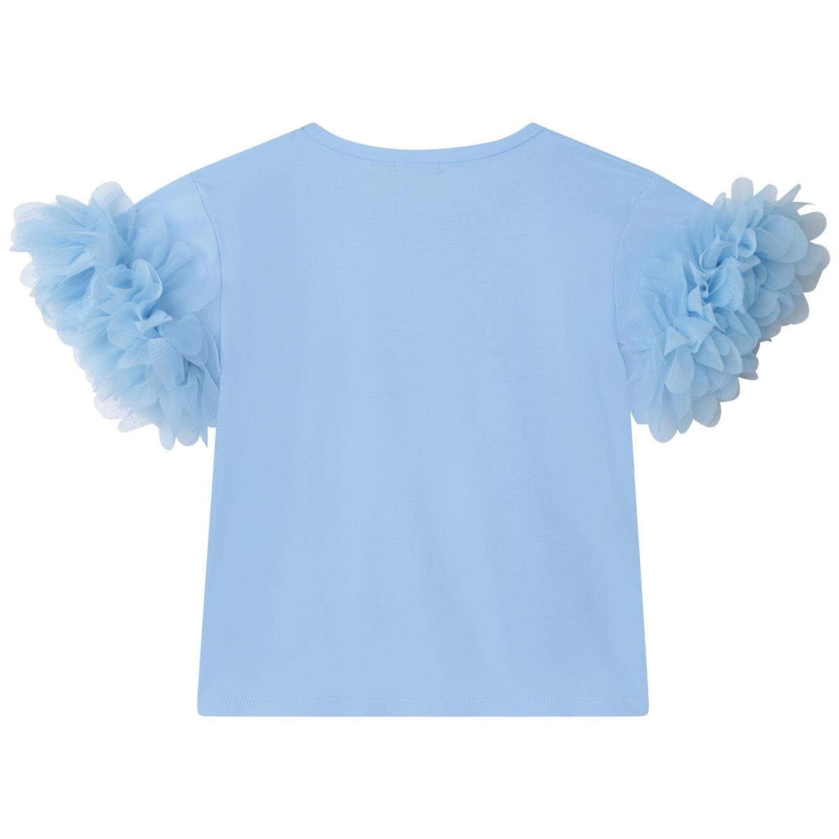 Girls Blue Logo T-Shirt