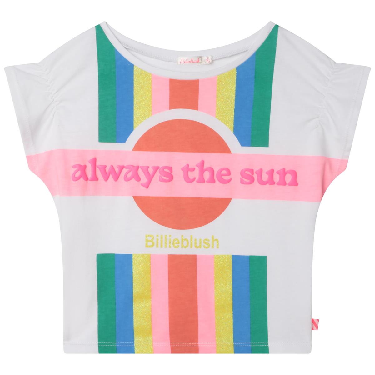 Girls White Logo T-Shirt