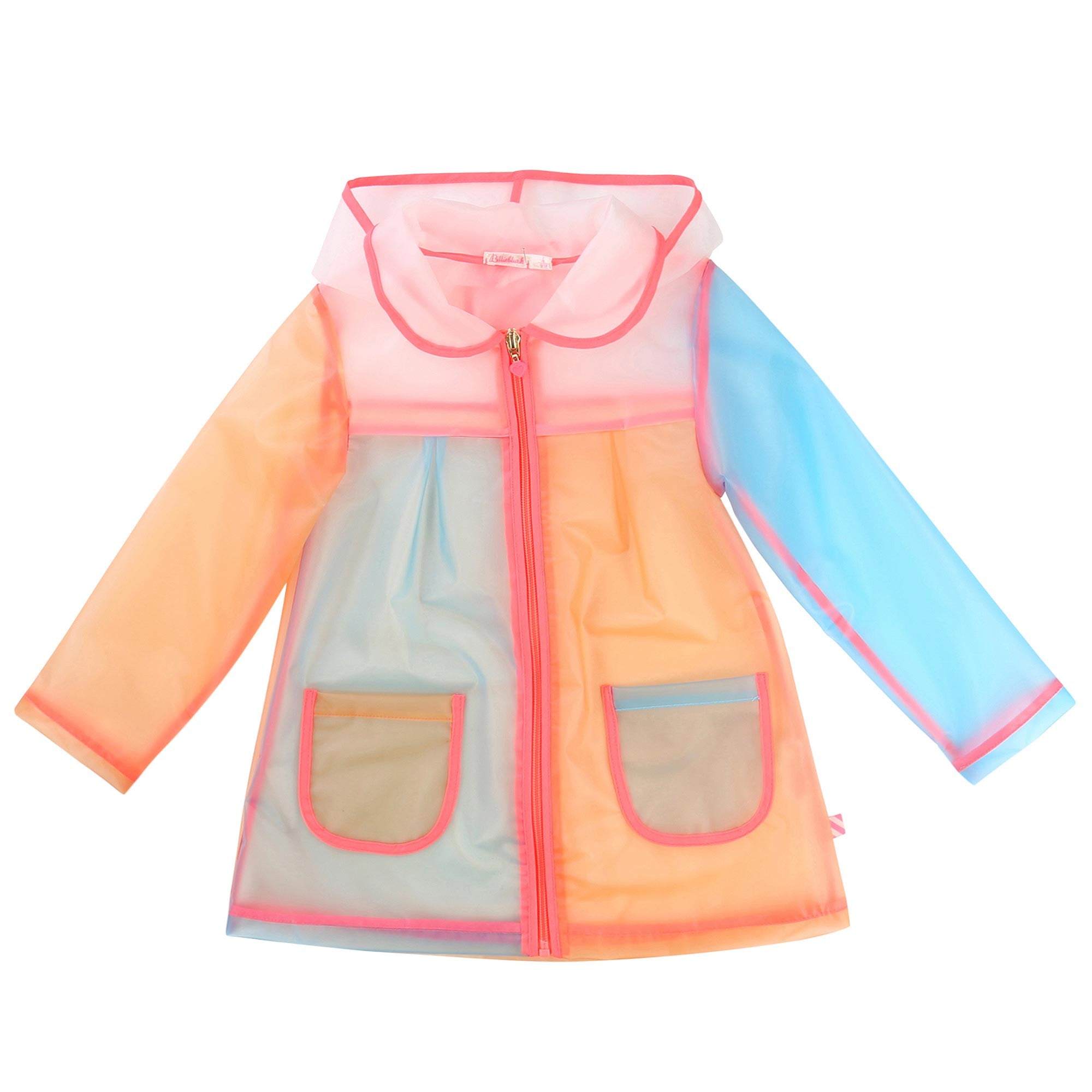 Girls Multicolor Raincoat