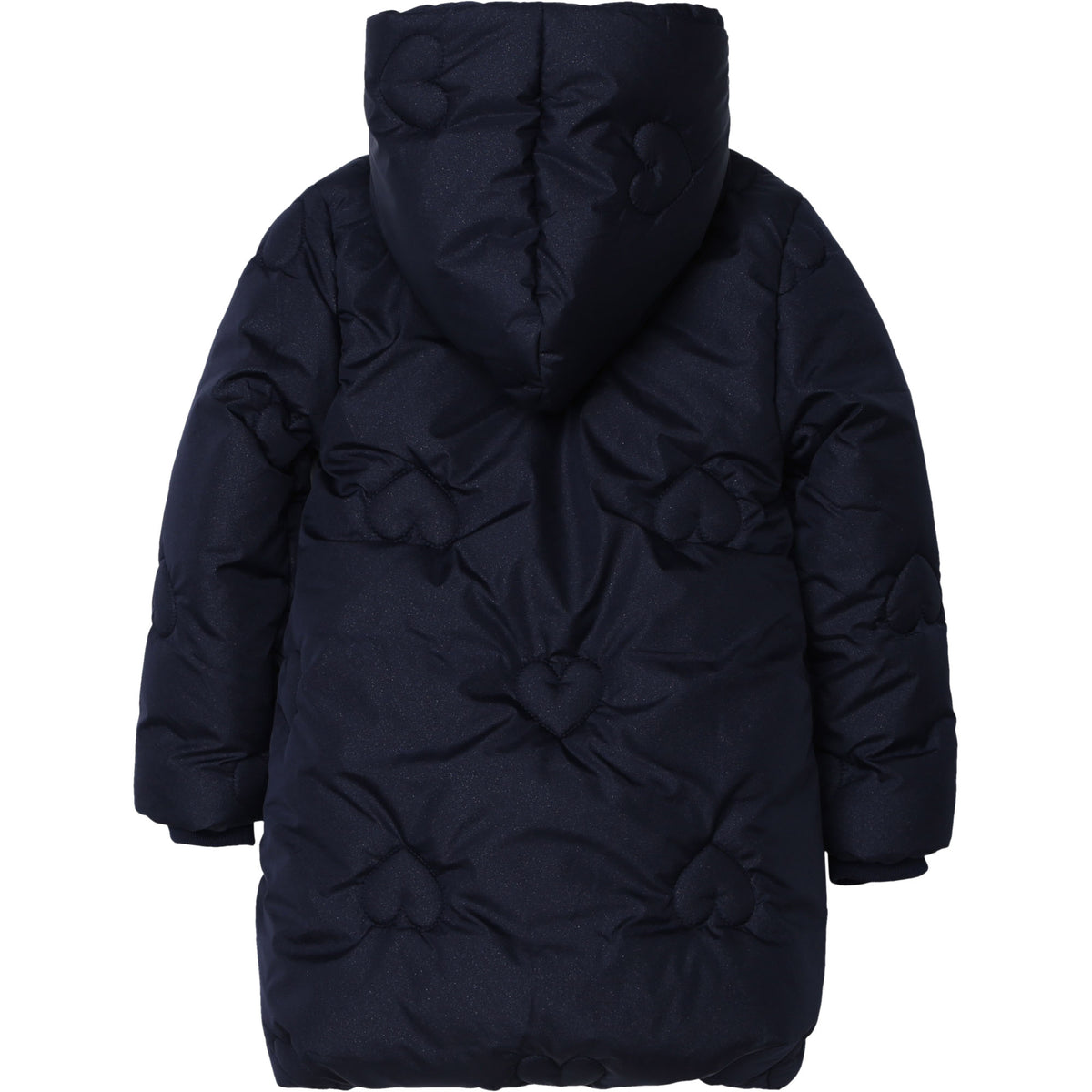 Girls Indigo Blue Padded Coat