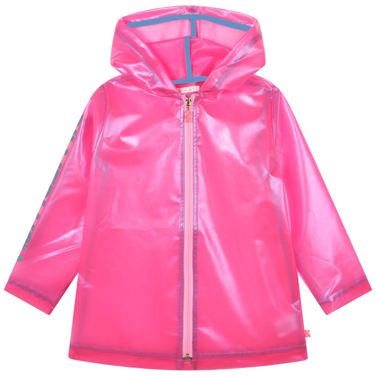 Girls Pink Rain Coat