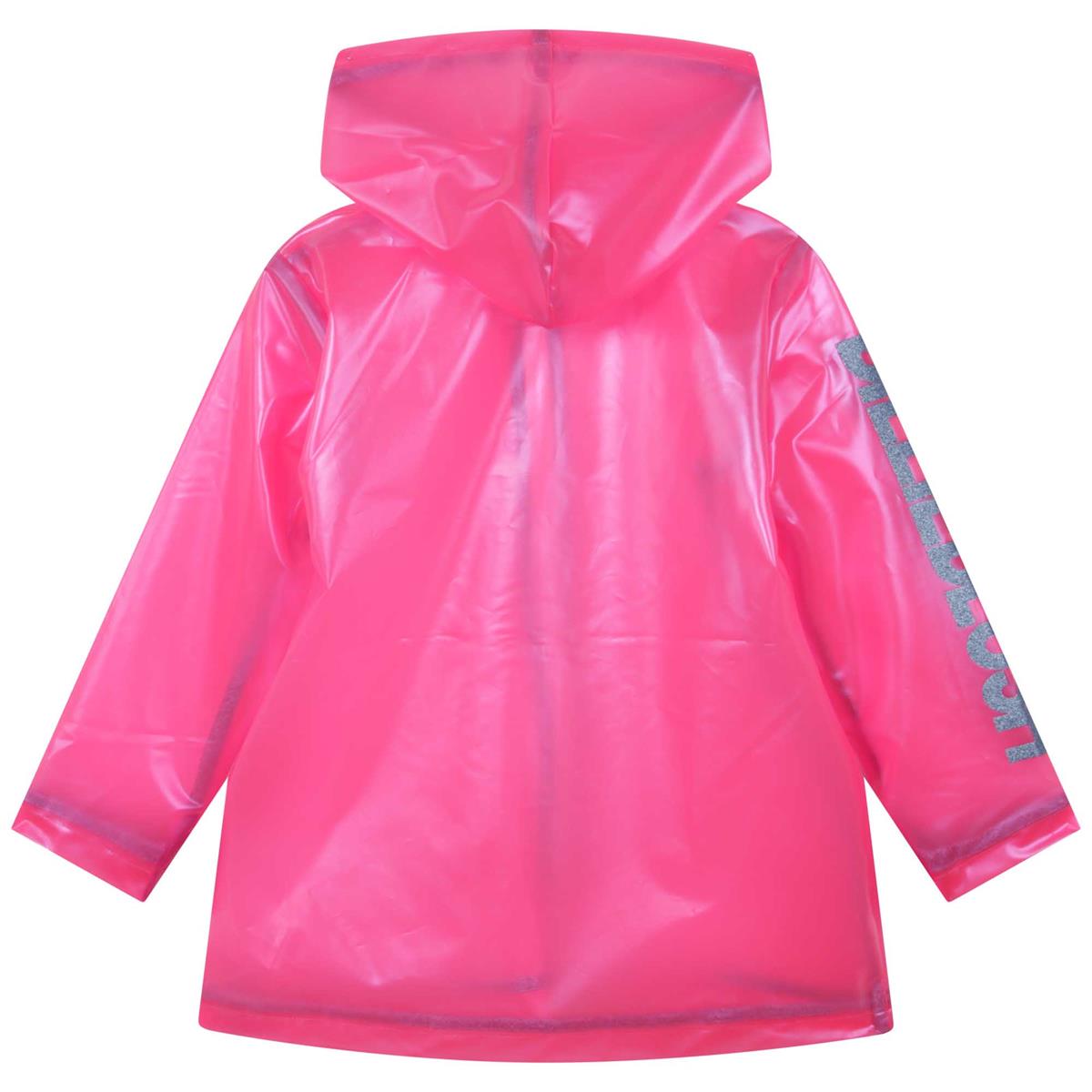 Girls Pink Rain Coat