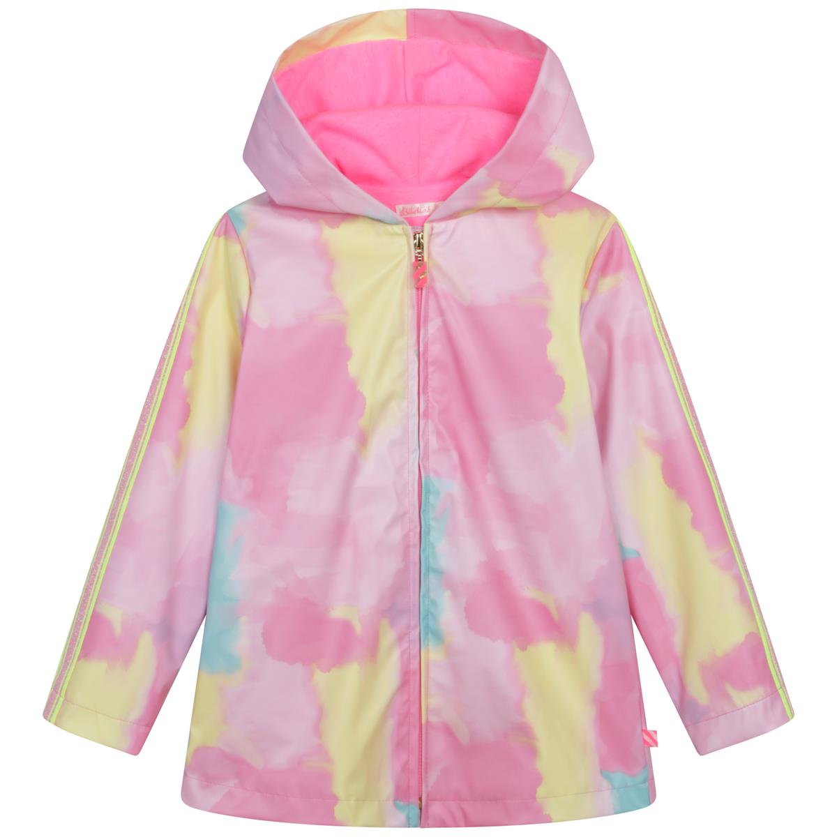 Girls Pink Zip-Up Coat