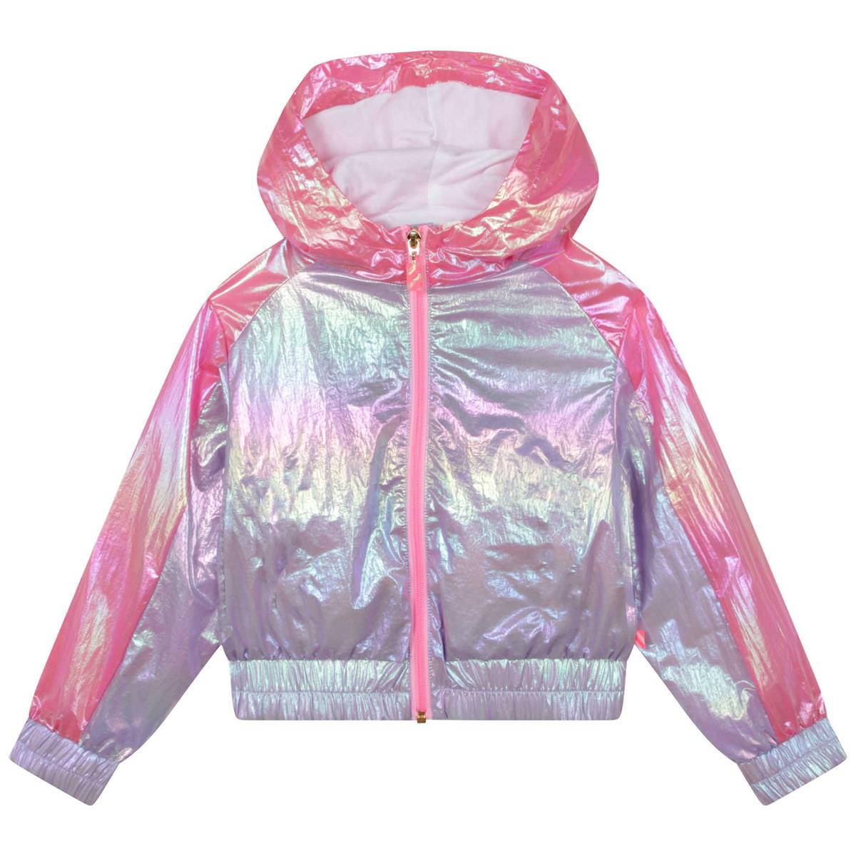 Girls Blue Zip-Up Jacket