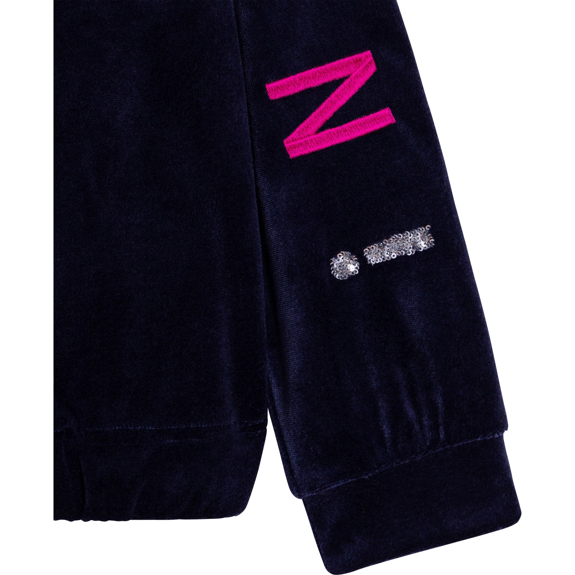 Girls Blue Embroidered Set