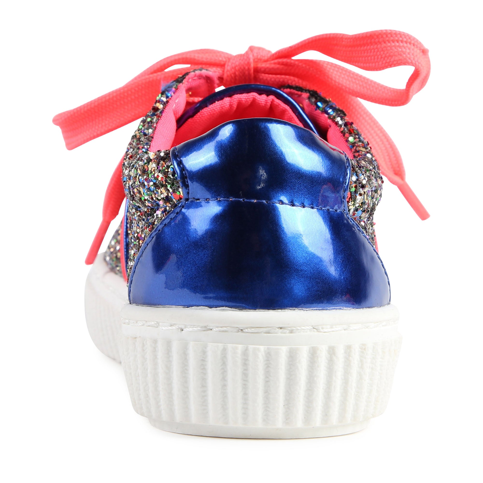 Girls Pink Glitter Shoes