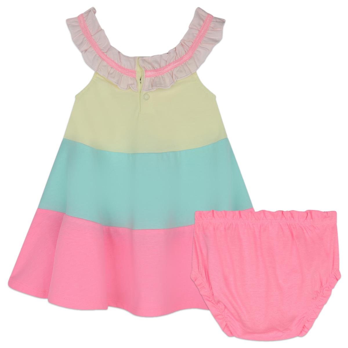 Baby Girls Pink Dress Set
